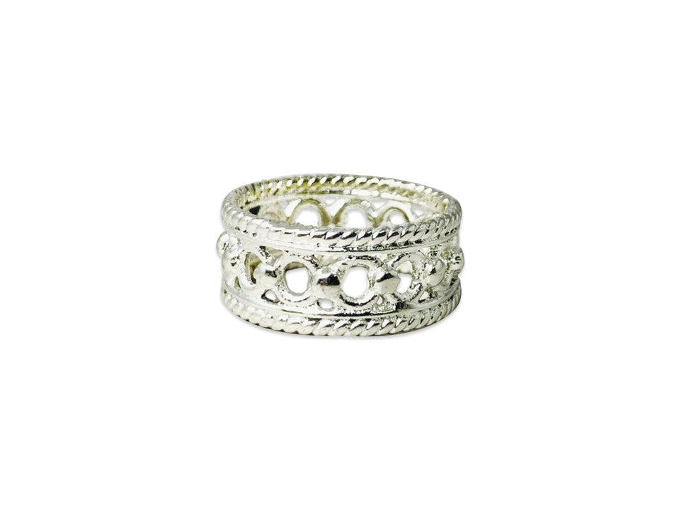 Breiter Silber Bandring 925 Sterling Silber Ring Massiver Silber Band Statement Ring Ehering Verlobungsring Geschenk für Sie