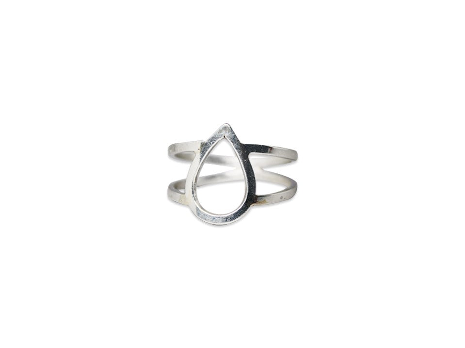 Pear Ring 925 Sterling Silver Handmade Band Ring Silver Band Ring Silver Jewelry Boho Ring Woman Ring Silver Jewelry