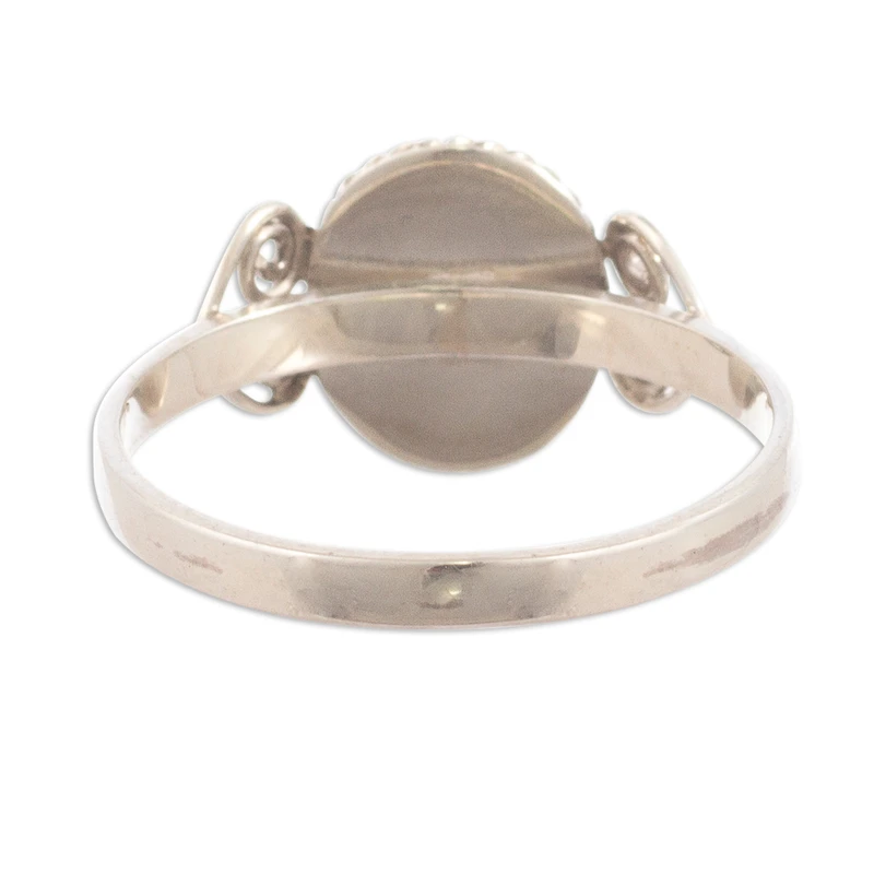 925 Silberring Lapislazuli Ring Handgemachter Ring Statement Ring Blauer Edelsteinring Minimalistischer Ring