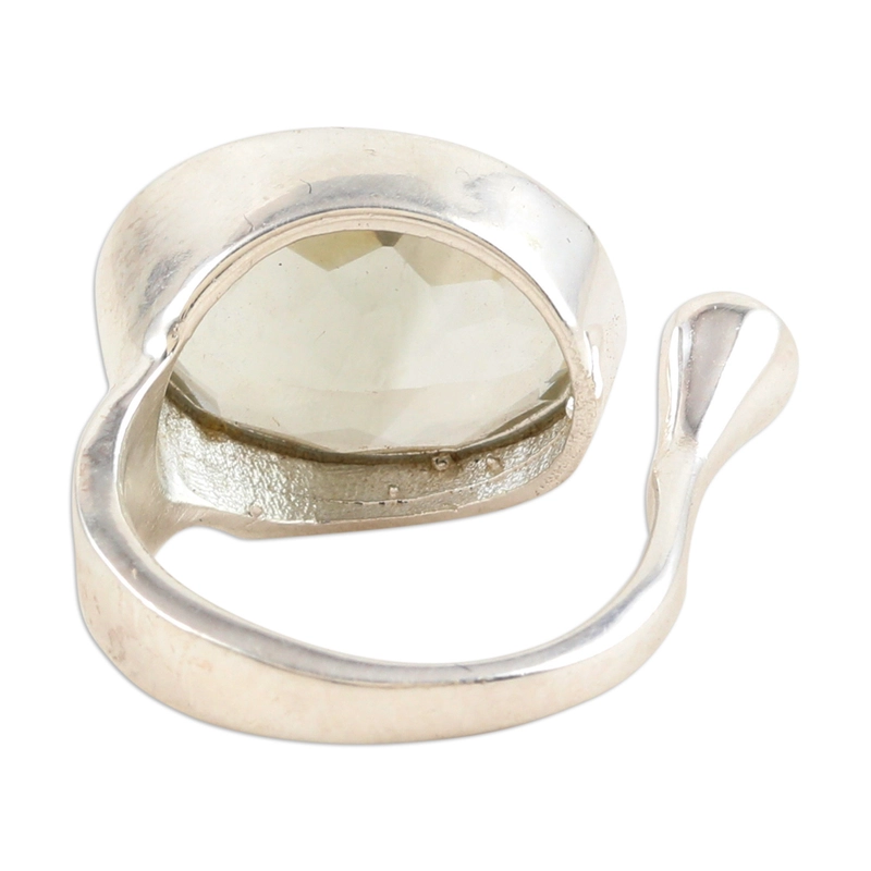 Amethist Ring Handgemaakt Designer 925 Sterling Zilver Cadeau Voor Haar