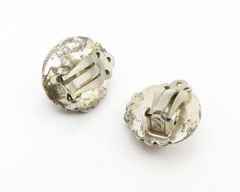 Ohrstecker aus 925er Sterlingsilber mit echtem, natürlichem weißem Howlith, zarte Ohrstecker im Boho-Stil, Geburtstagsgeschenk, Marmor-Ohrstecker, Edelstein-Ohrstecker, Geschenk für sie und Mama