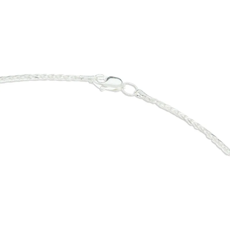 Feine Silber Zuchtperlenkette Handgefertigt 925 Sterling Silber Anhänger Süßwasserperle Schmuck Handgefertigter Schmuck Boho Halskette Geschenk für Sie Valentinstagsgeschenk