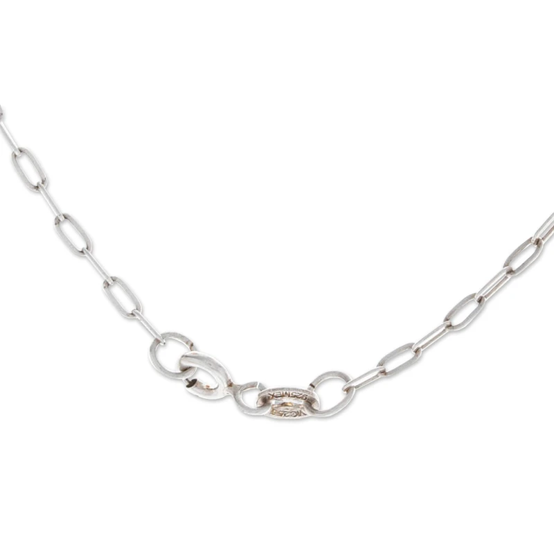 Natürliche Türkis-Halskette mit Anhänger in mattem Finish, 925 Sterling Silber Anhänger, zarte Halskette, perfektes Muttertagsgeschenk, böhmischer Schmuck, Geschenk für sie