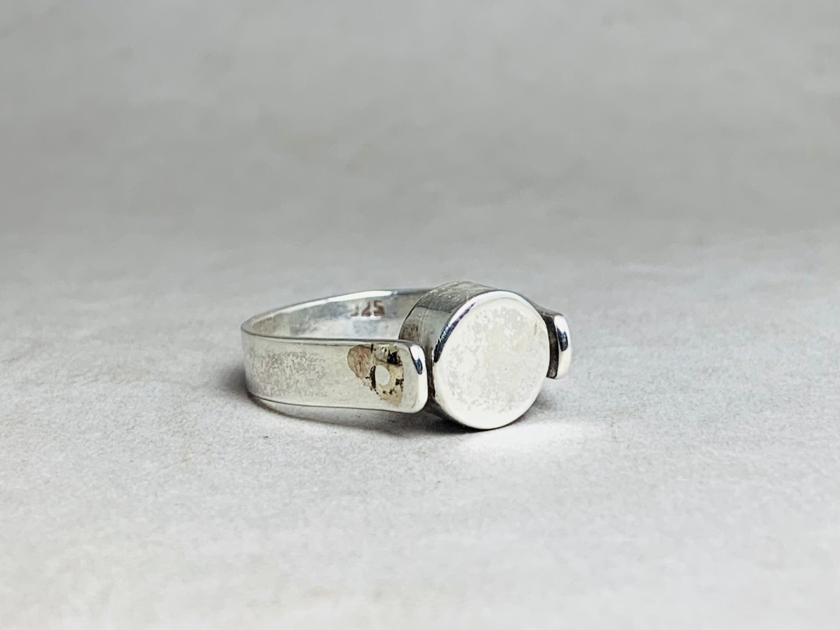 925 Sterling Silver Ring Handmade Statement Ring Oval Shape Ball Ring Dainty Everyday Jewelry Ring For Everyone Gift for Her