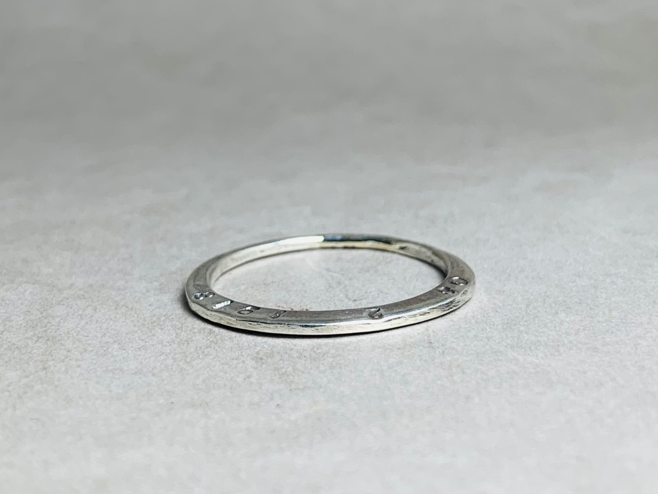 925er Sterling Silber Ring Handgefertigter Custom Ring Stapelring Geschenk für Sie Ring für Frauen Verlobungsring