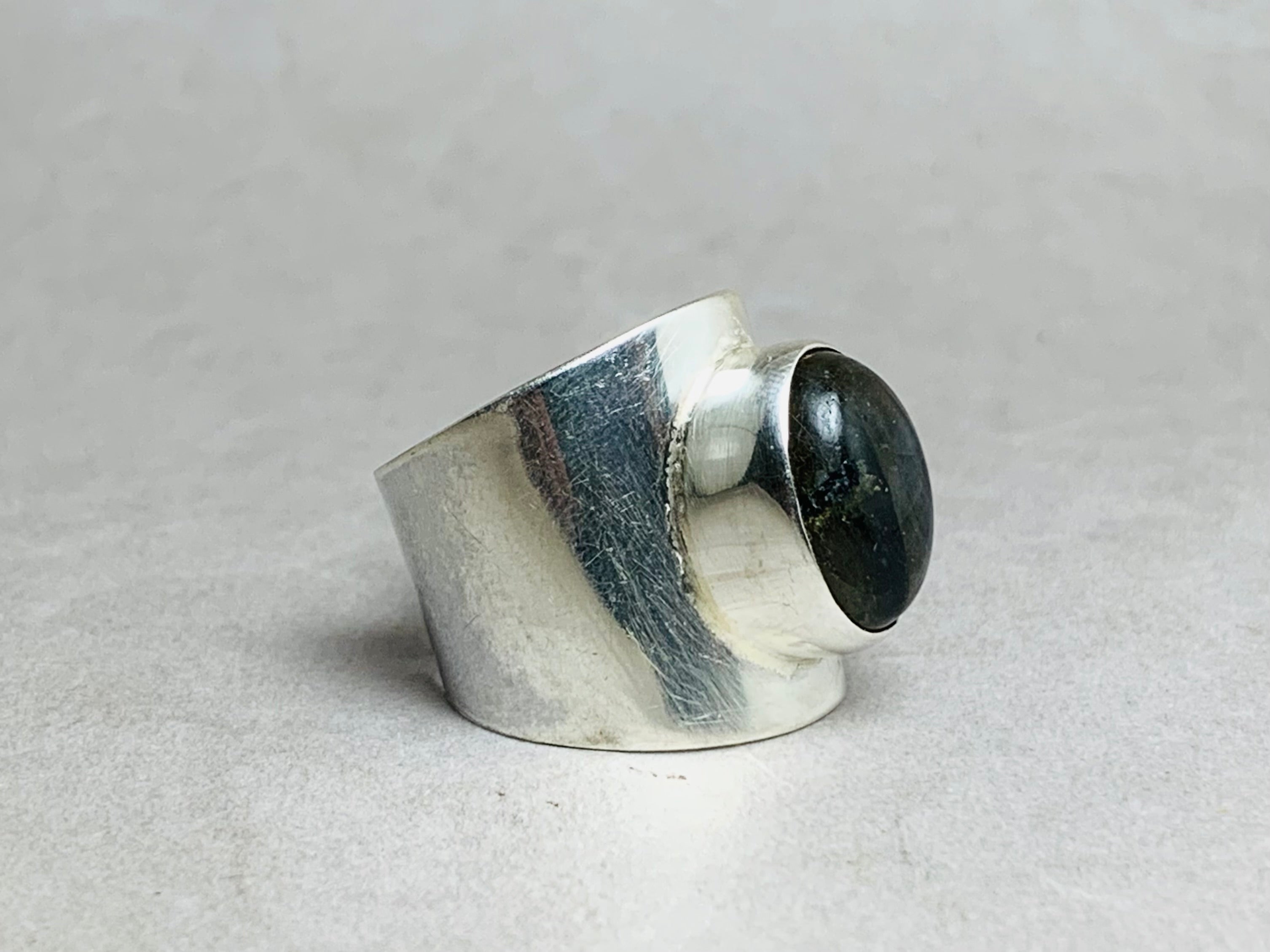 Labradorite Ring 925 Silver Ring Statement Handmade Ring Silver Band Ring Bohemian Ring Gypsy Style Ring Boho Ring