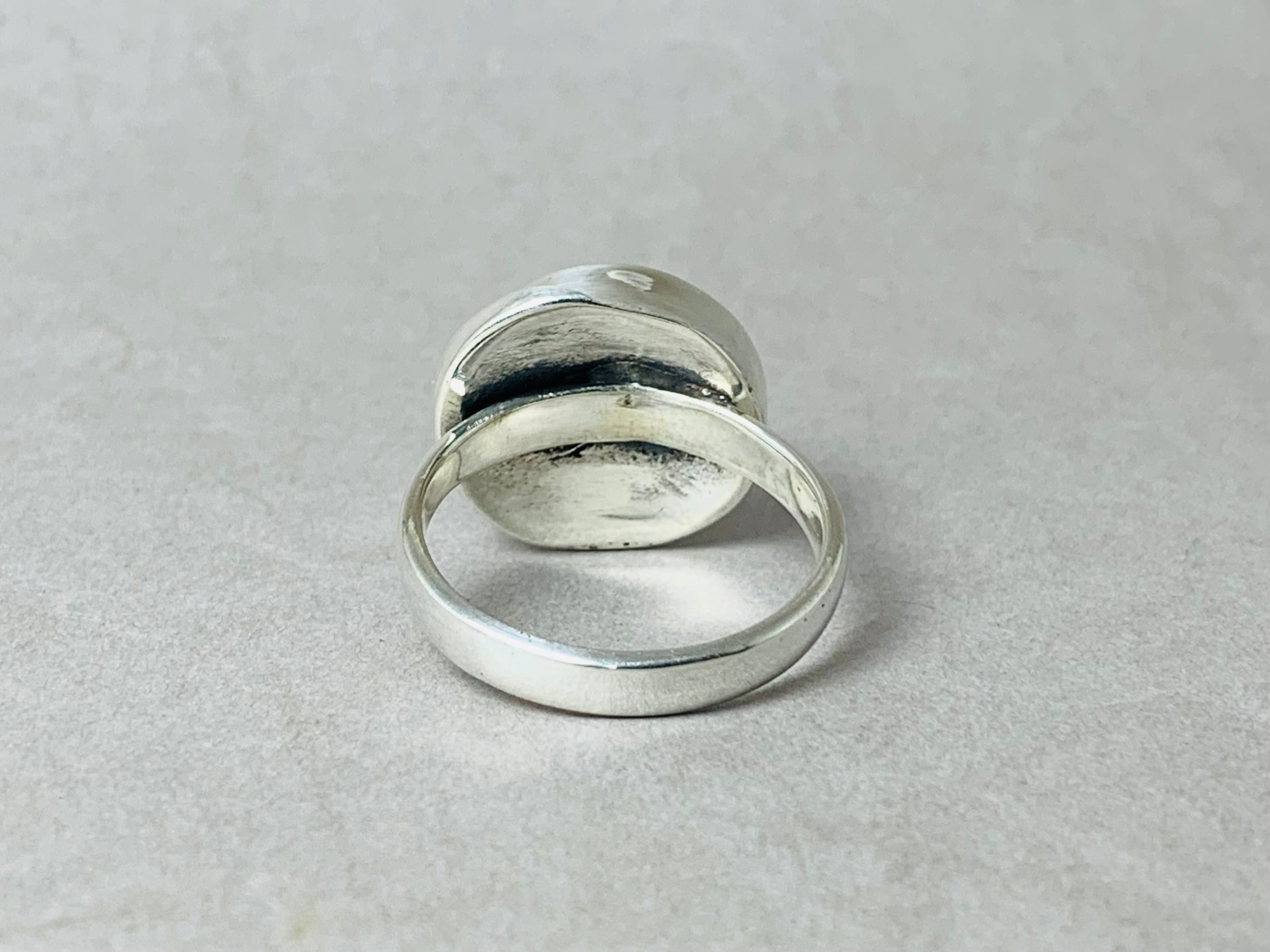Silberspiralring 925er Sterling Silber Handgemachter Unikat Ring Statement Ring Alltagsring Geschenk für Sie Brautjungfern Geschenk