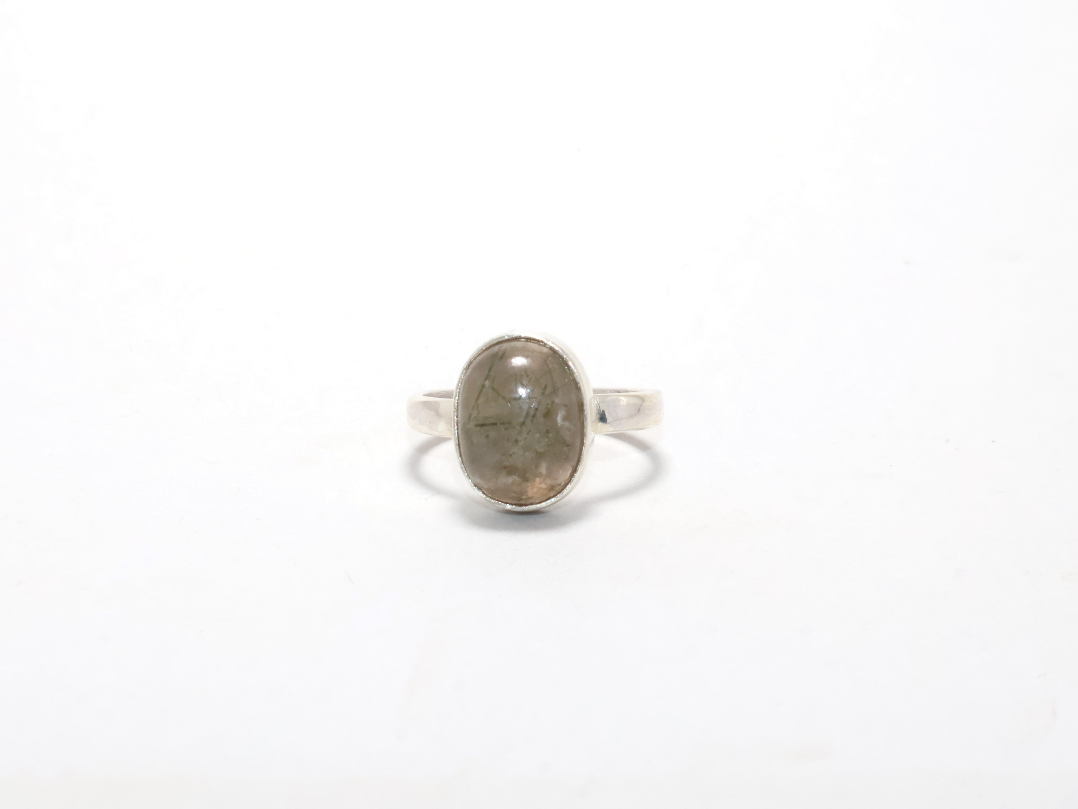 Schwarzer Rutilring Stapelring Geburtssteinring Freundschaftsring Damenring Versprechensring Geschenkartikel 925 Sterlingsilber