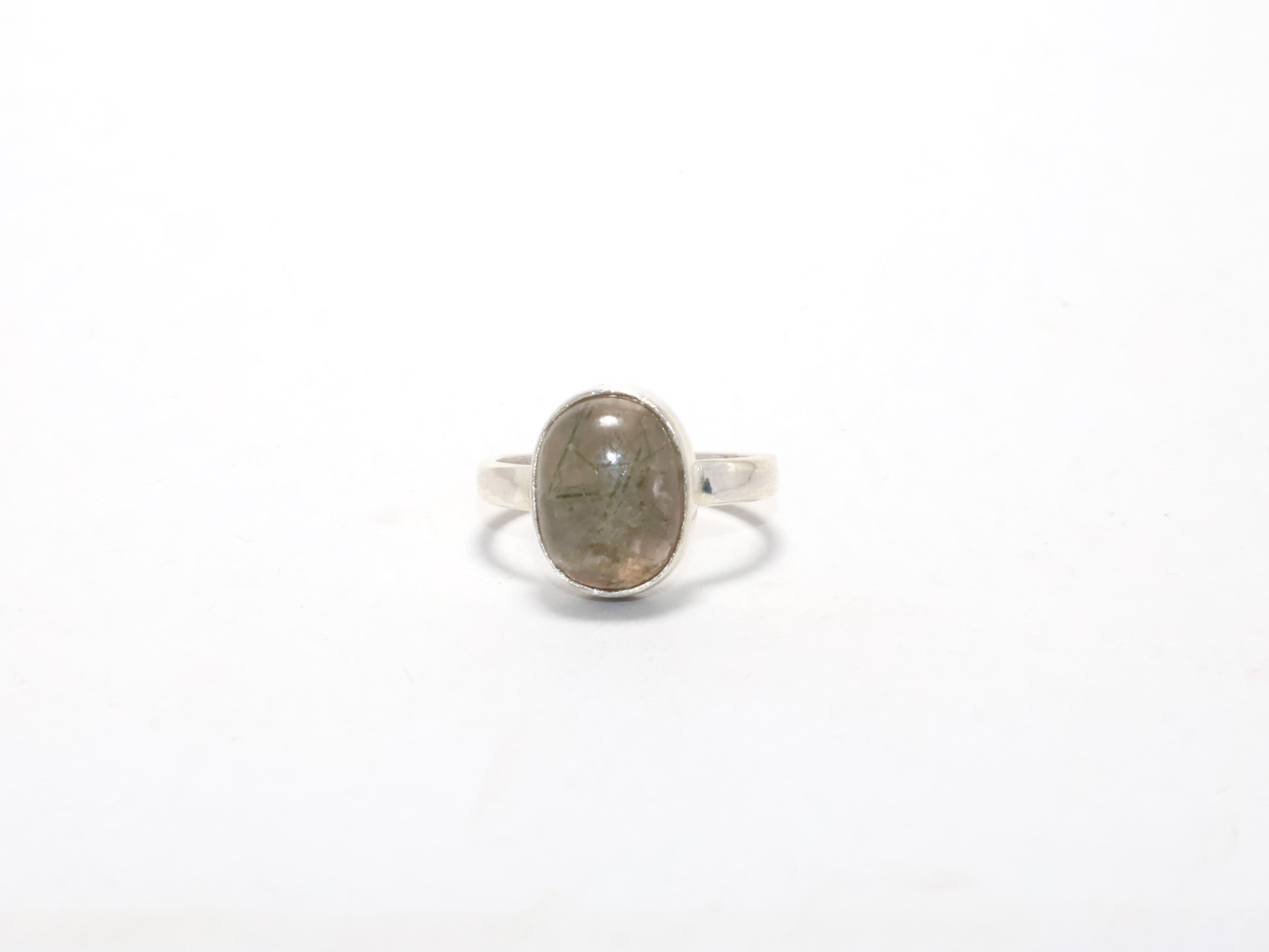 Schwarzer Rutilring Stapelring Geburtssteinring Freundschaftsring Damenring Versprechensring Geschenkartikel 925 Sterlingsilber