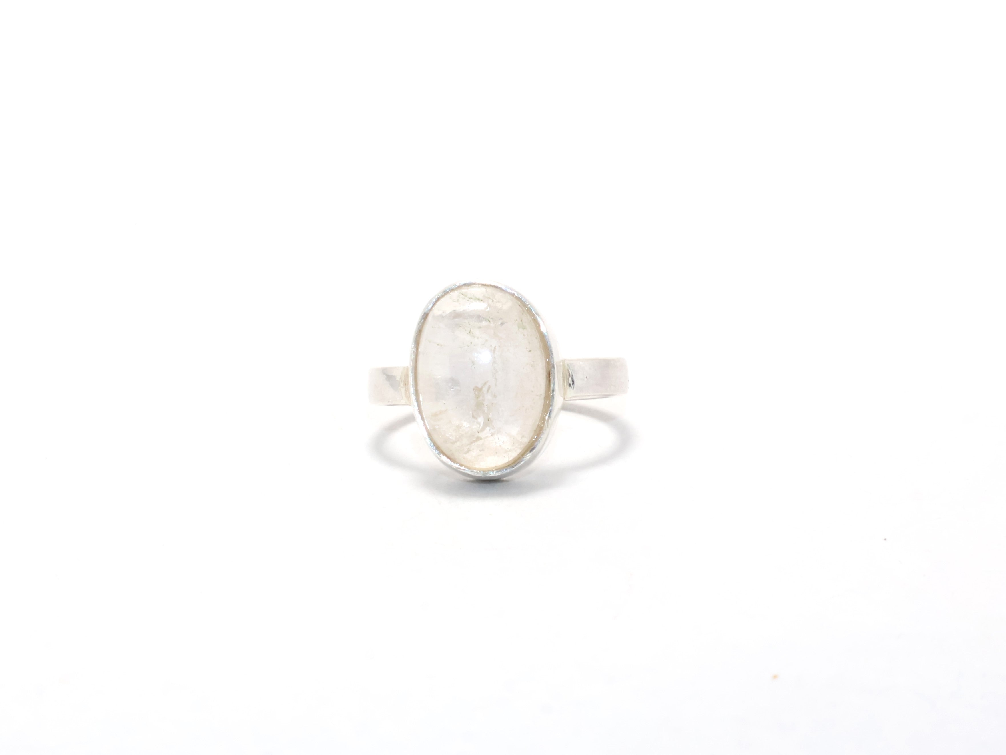 Ovale Kristall Quarz Ring Handgemachter Ring Geschenk Für Sie Damen Schmuck Ring Für Mädchen Stapelring 925 Sterling Silber
