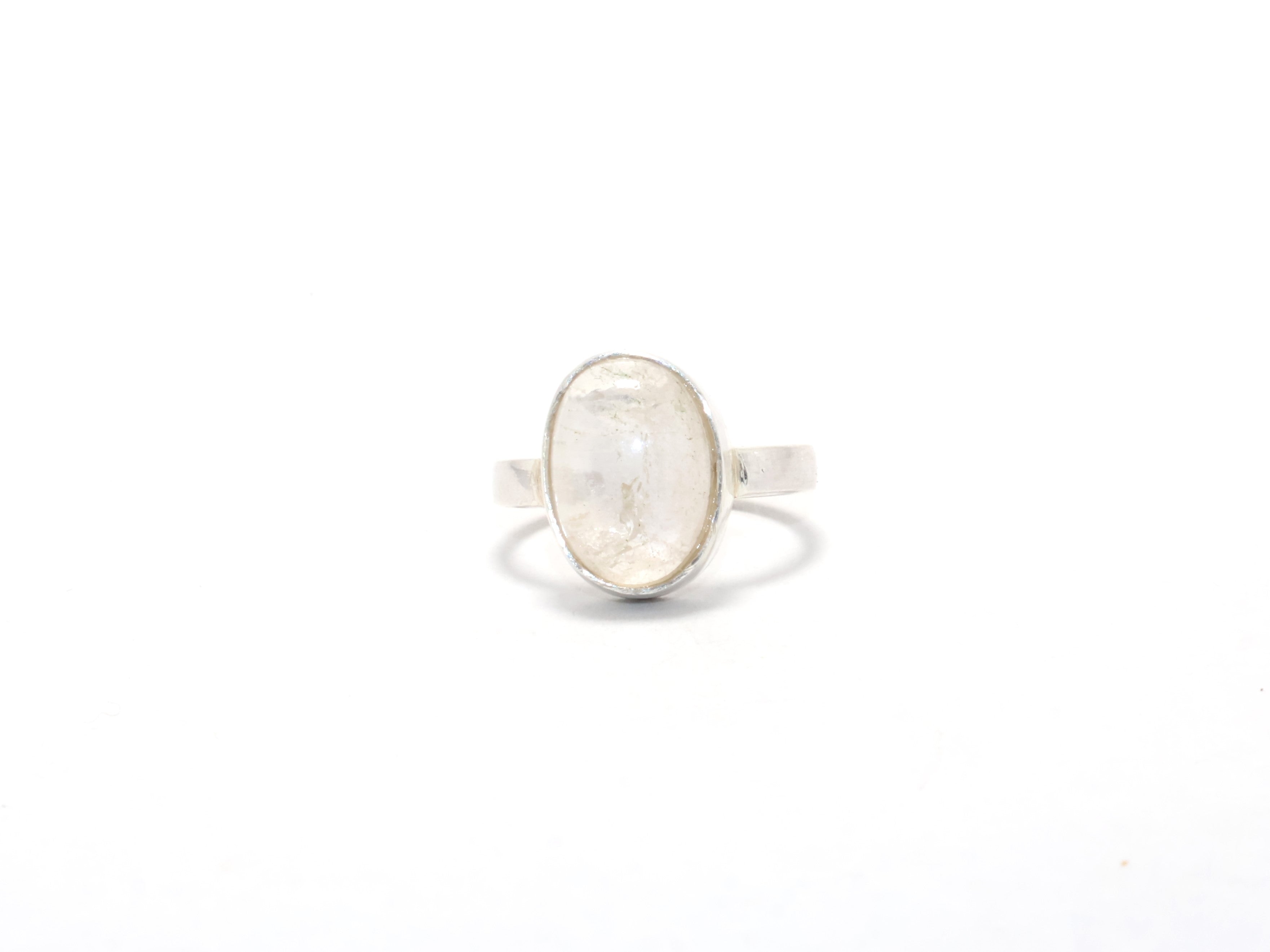 Ovale Kristall Quarz Ring Handgemachter Ring Geschenk Für Sie Damen Schmuck Ring Für Mädchen Stapelring 925 Sterling Silber