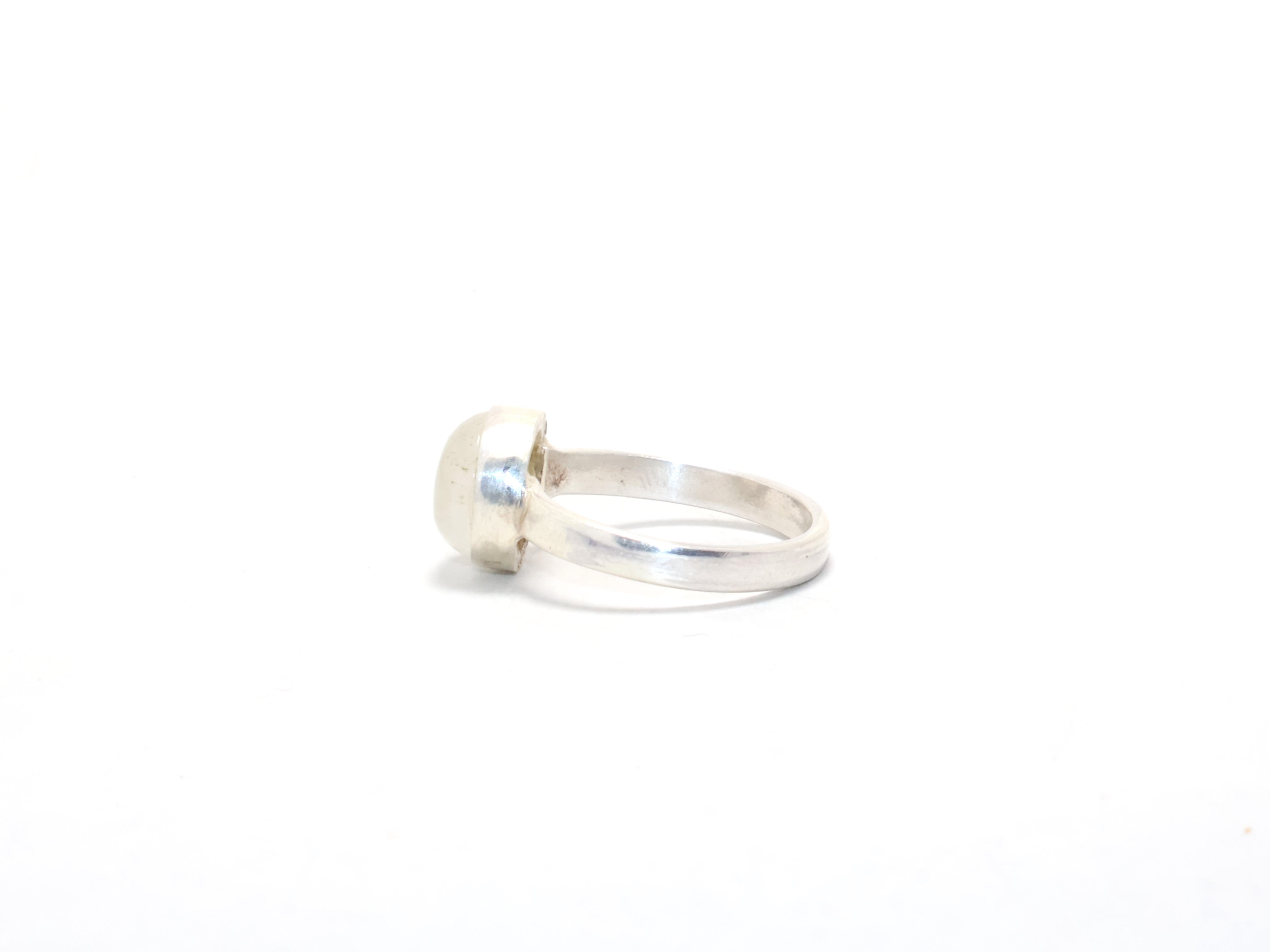 Kristallquarz Ring Handgemachter Ring Geschenkidee Verlobungsring Damenring Stapelring 925 Sterling Silber Ring
