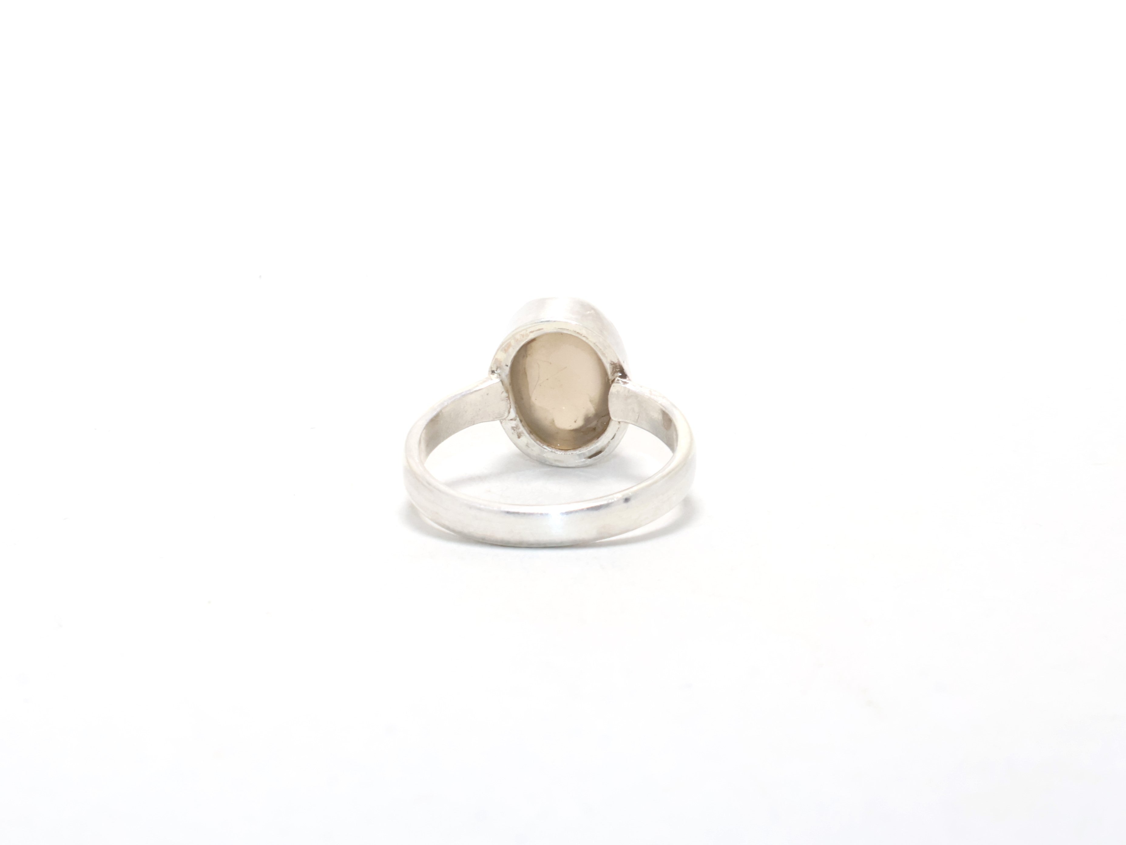 Ovaler Rauchquarzring 925 Sterling Silber Juni Geburtssteinring Versprechensring Geschenk für Sie, Boho Ring Edelsteinring Stapelbarer Ring Ringe für Frauen
