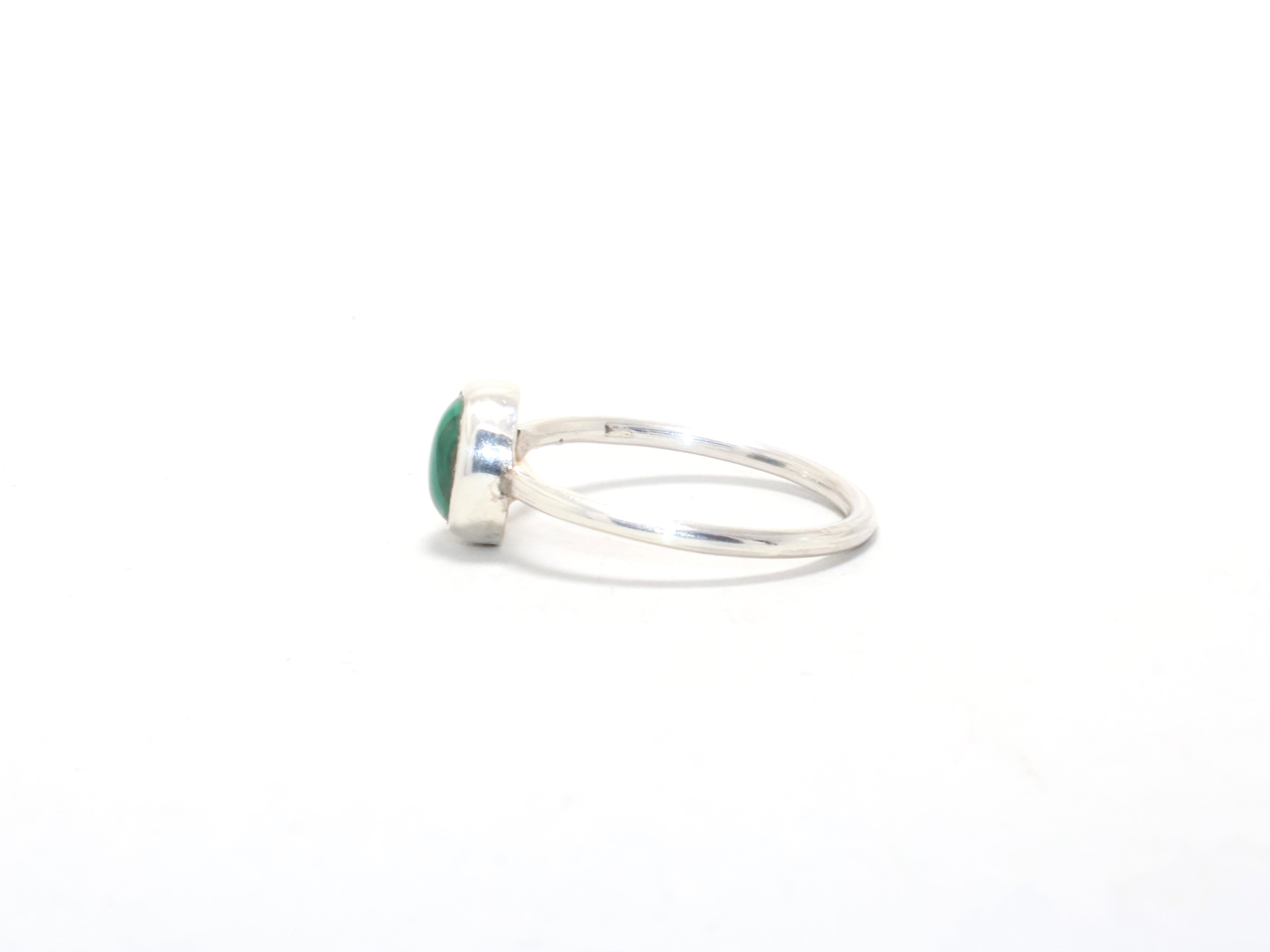 Natuurlijke Malachiet Ring Cadeau voor Meisjes Verjaardag Ring Groene Edelsteen Ring Belofte Ring 925 Sterling Zilveren Ring Malachiet Sieraden Cadeau voor Moeder