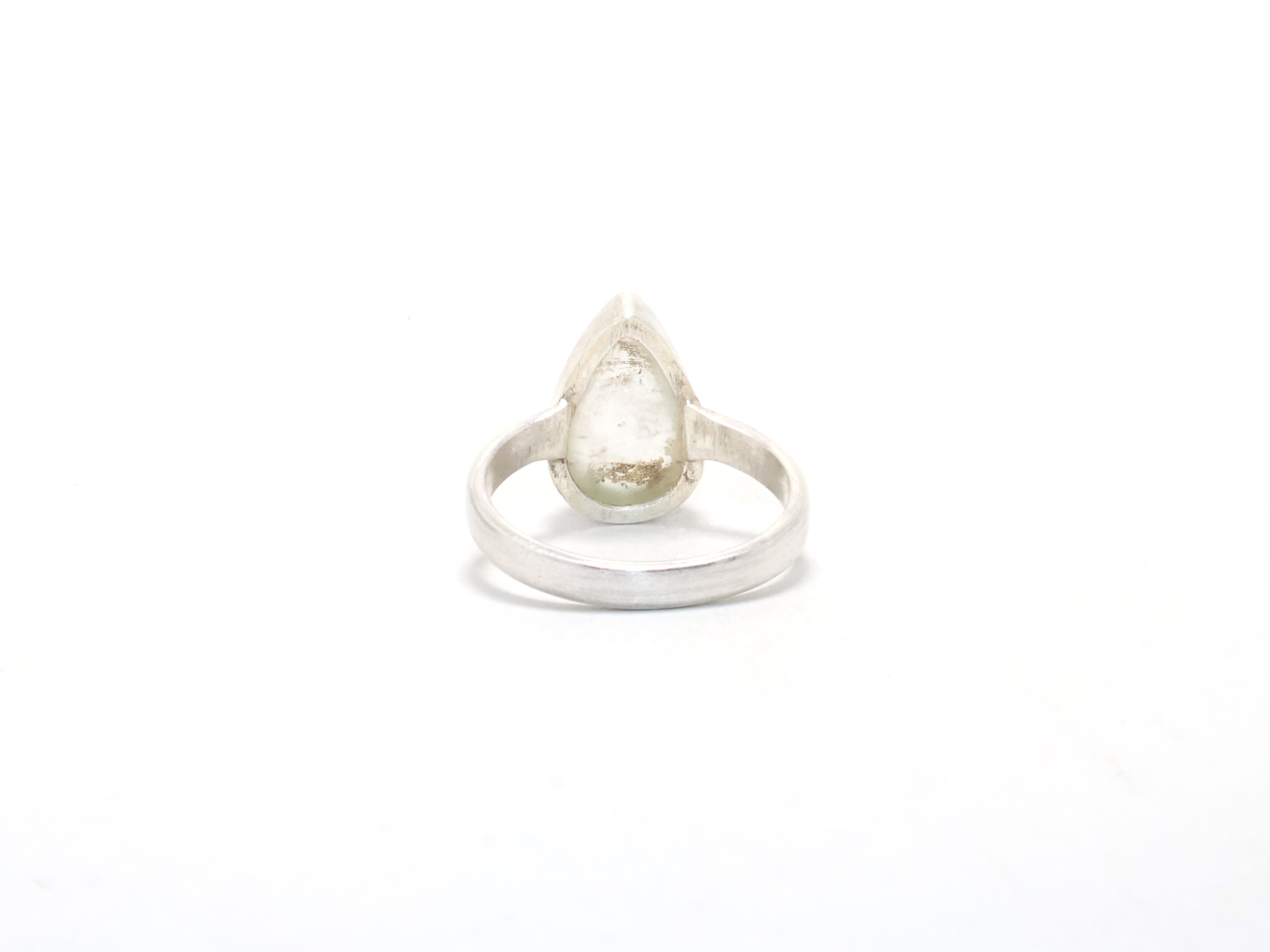 Kristallquarz Edelsteinring Designer Handgemachter Ring Geschenkidee Stapelring Für Frauen Zierlicher Ring