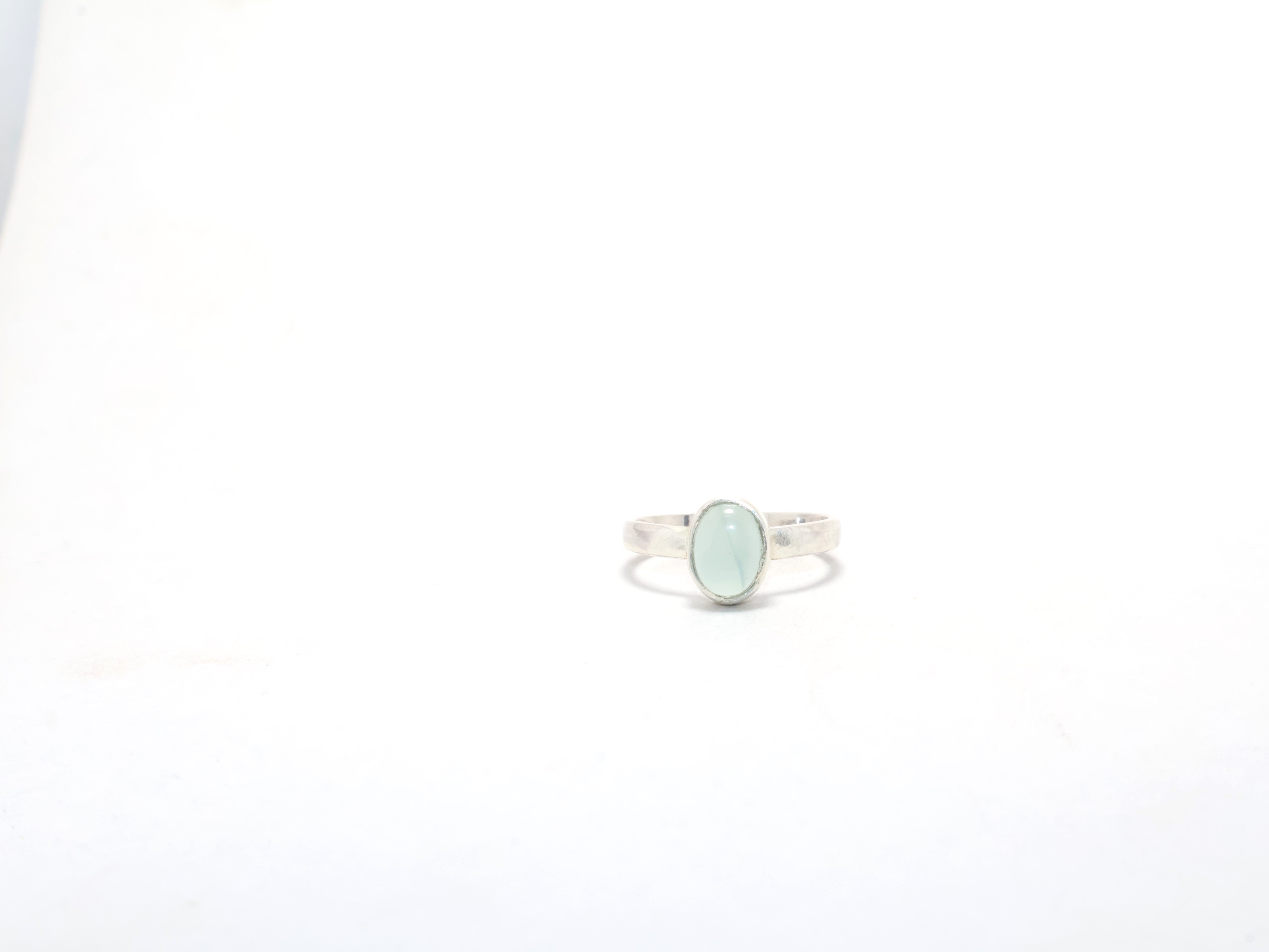 Aquachacedon Ring Boheemse Ring Handgemaakte Ring Cadeau Voor Haar Edelsteen Ring Sierlijke Ring