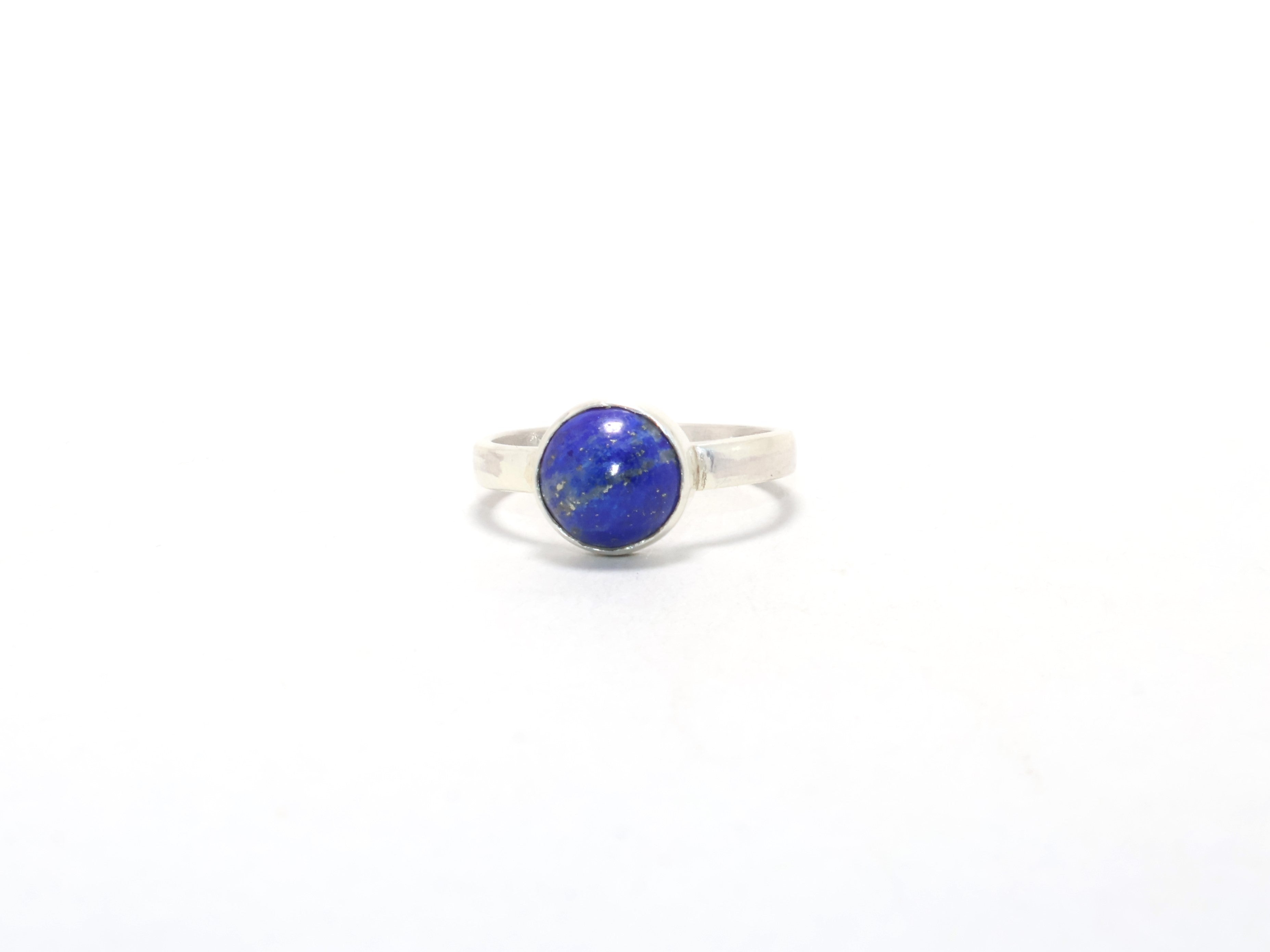 Echter Lapislazuli Ring 925 Sterling Silber Blauer Stein Ring Dezember Geburtsstein Ring Geschenk Artikel Cocktail Ring Boho Ring