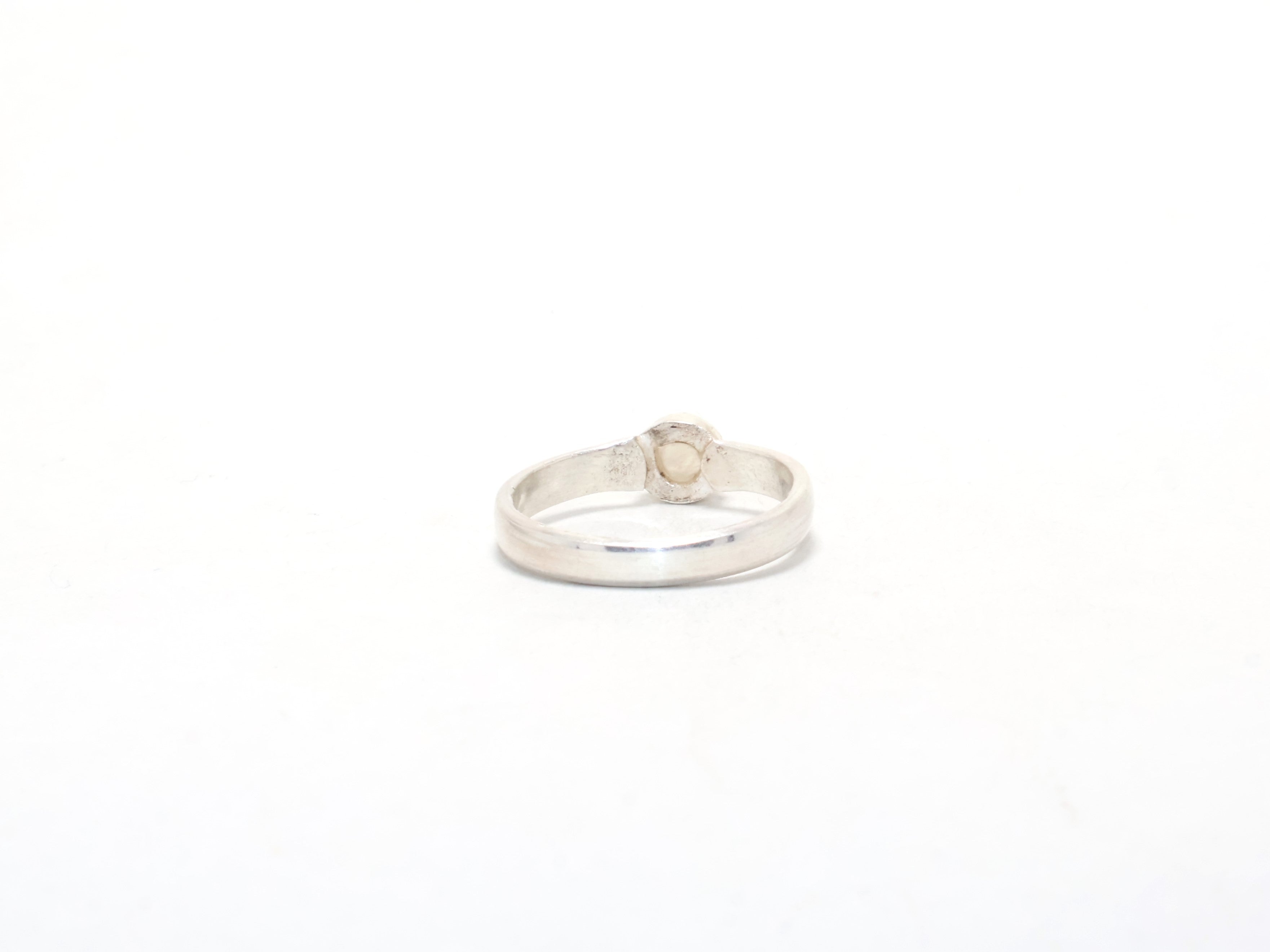 Natuurlijke Regenboog Maansteen Ring Juni Geboortesteen Edelsteen Ring Belofte Ring Handgemaakte Boho Ring Cocktail Ring