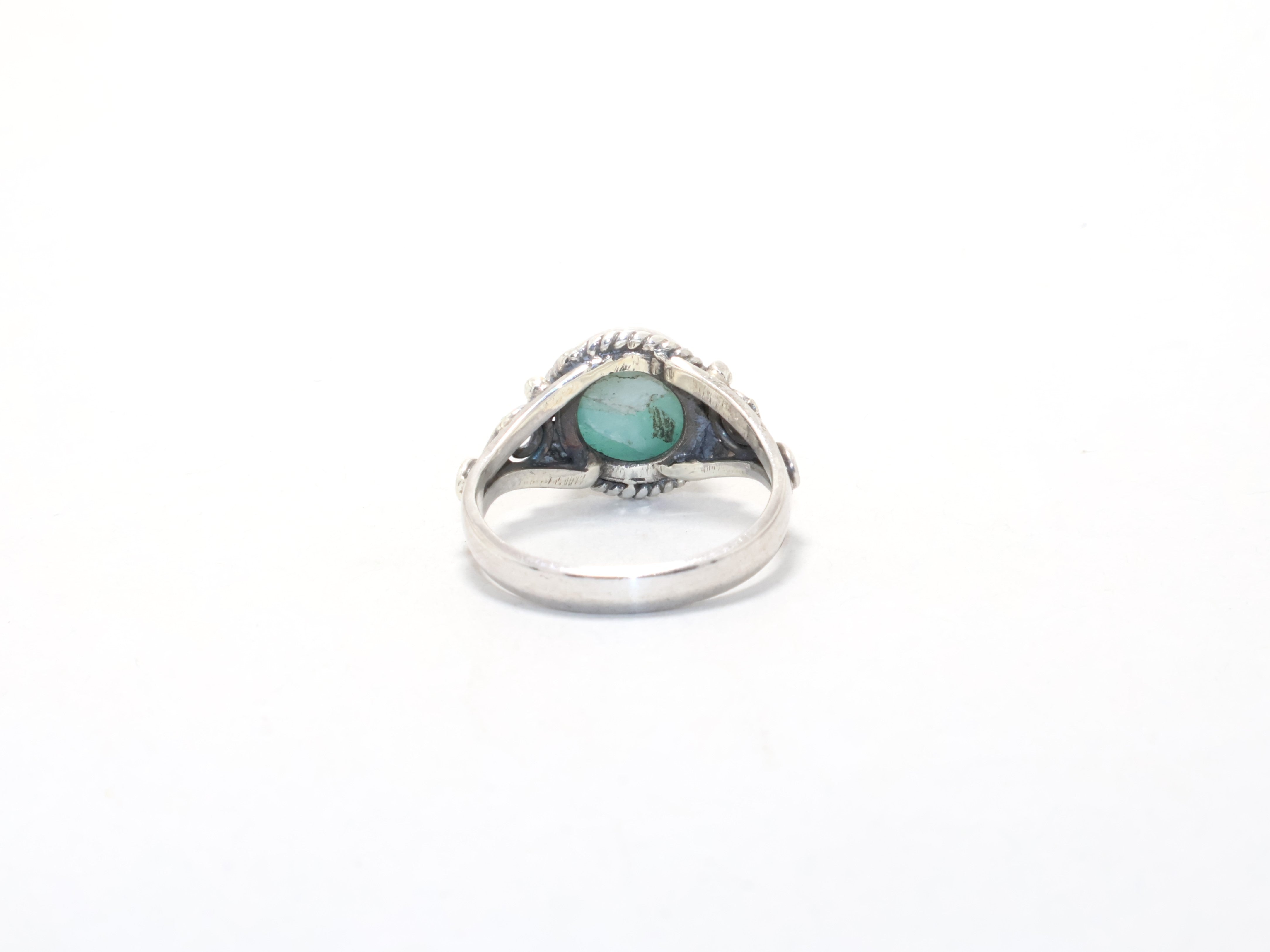 Echter Amazonit Ring Cocktail Ring Boho Zierlicher Ring Geschenkidee Edelstein Ring Wuchtiger Ring
