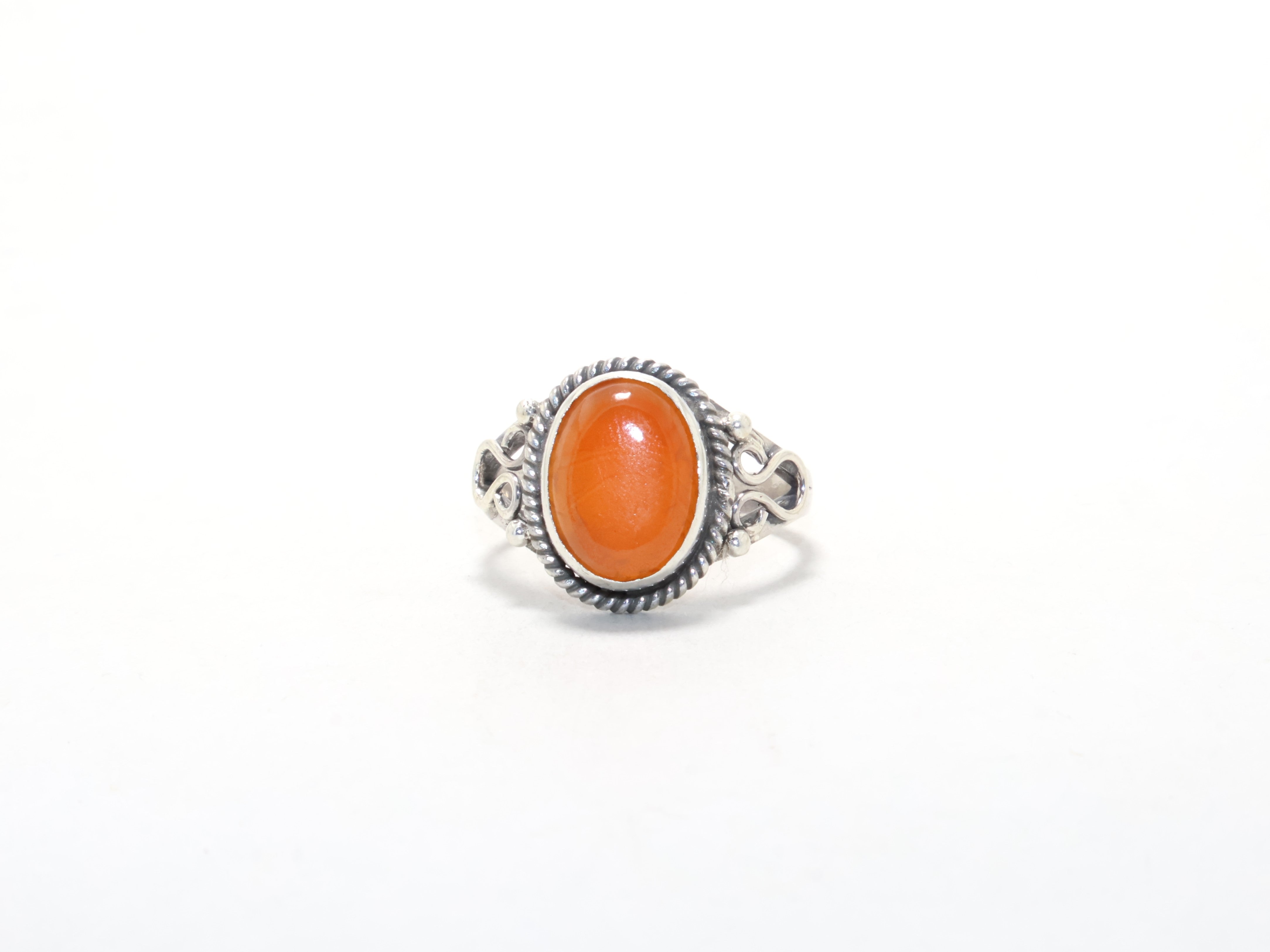 Oval Karneol Edelstein Ring Oranger Stein Ring Verlobungsring Geschenk Für Alle 925 Sterling Silber