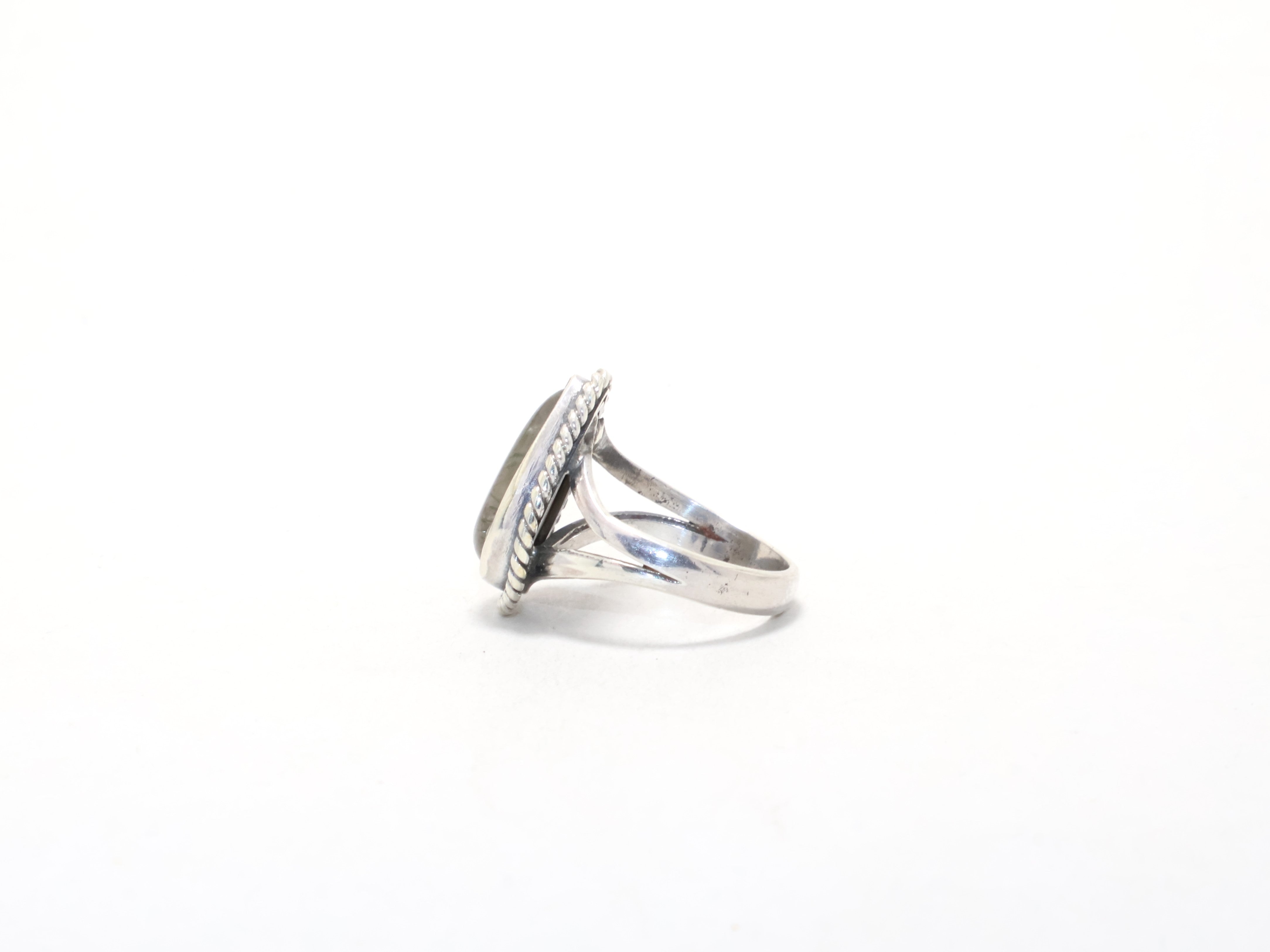 Designer Black Rutile Ring April Birthstone Black Gemstone Cocktail Ring Gift item Handmade Ring 925 Sterling Silver
