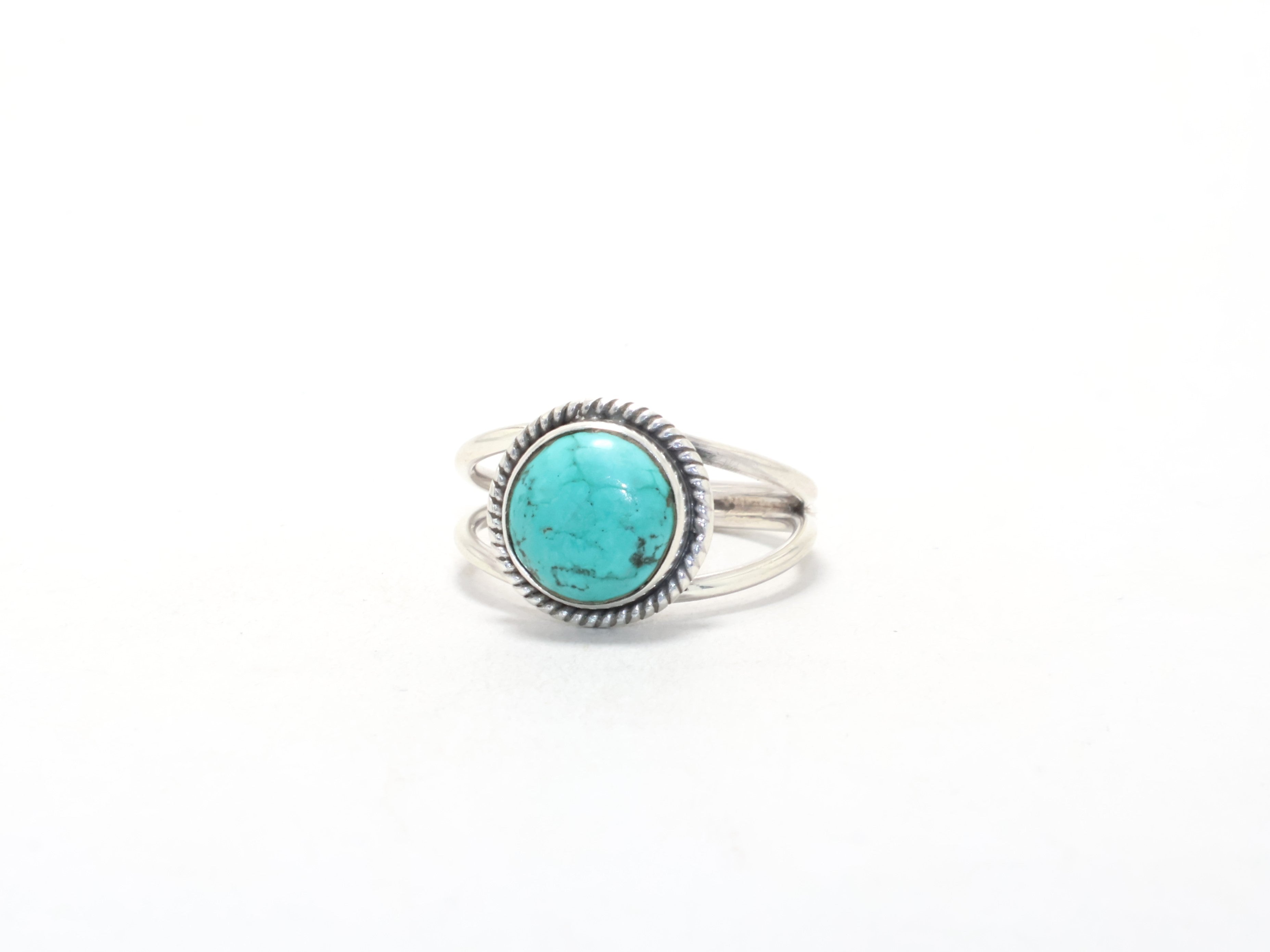 Echter natürlicher Türkisring Geburtsstein Dezember Ring 925 Silberring Edelsteinring Böhmischer Ring Geschenk für jeden
