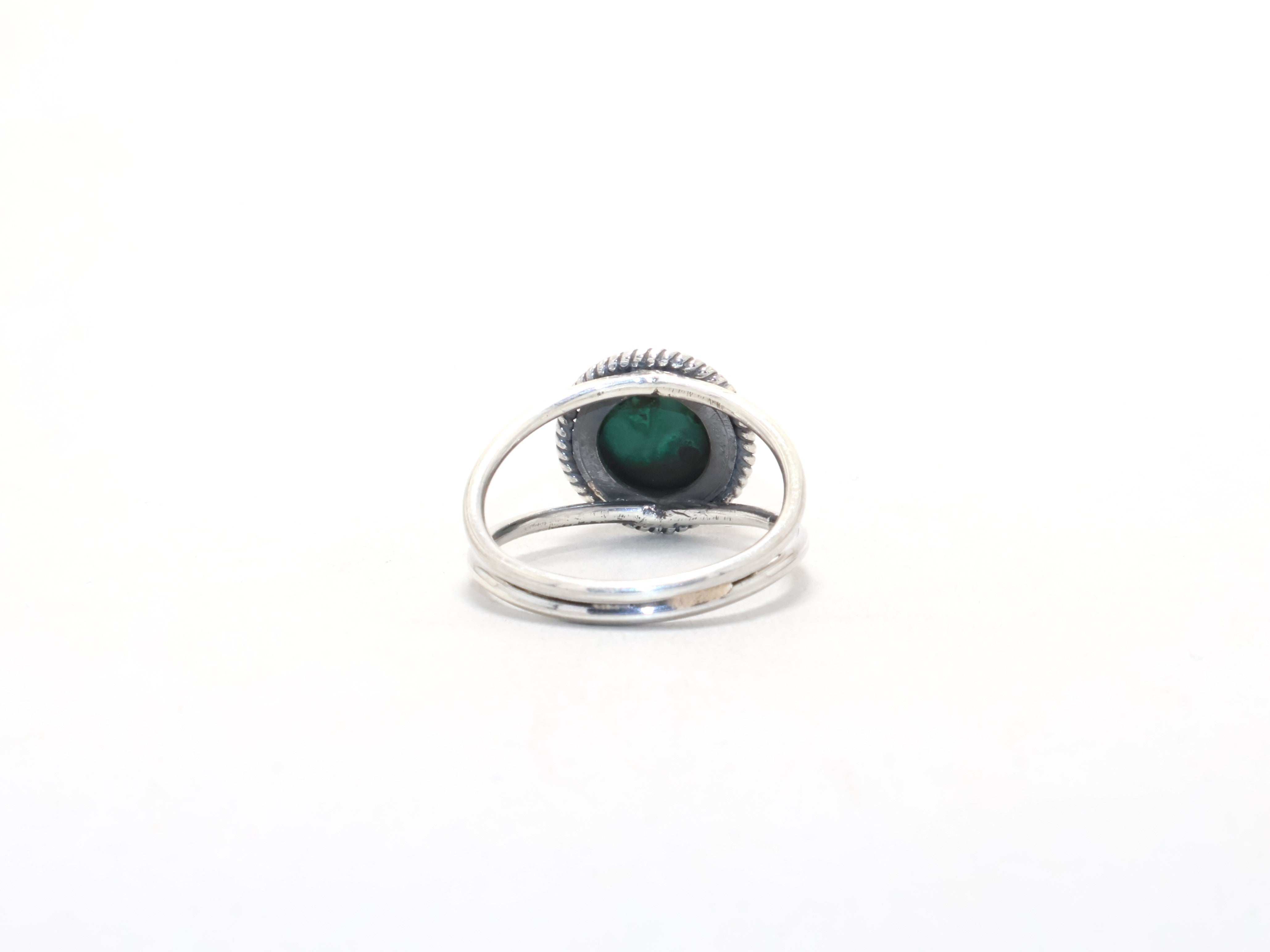 Echte Designer Malachiet Ring 925 Sterling Zilver Groene Edelsteen Ring April Geboortesteen Ring Verlovingsring Minimalistische Ring