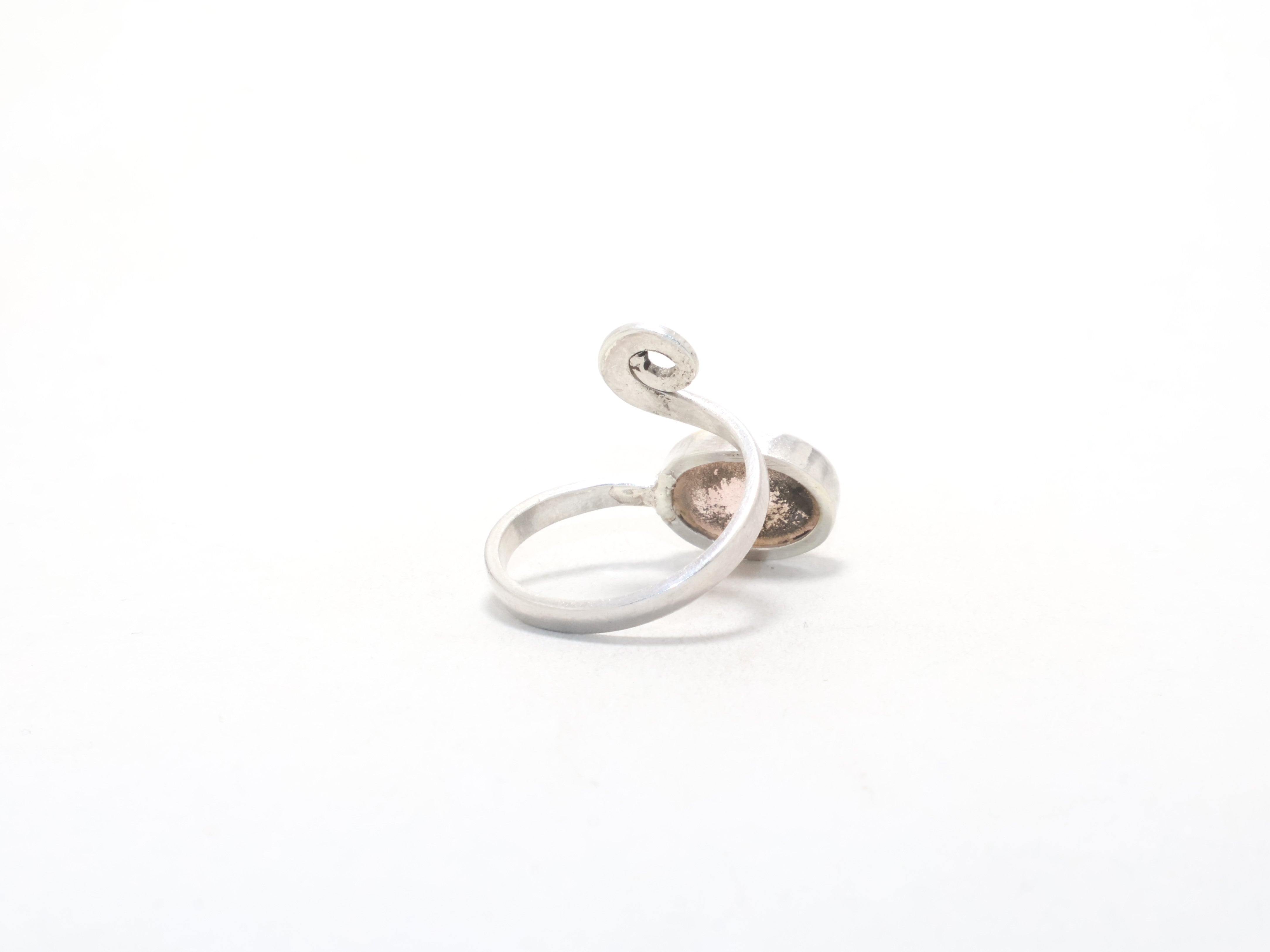 Handgemachter Ring Echter Rosenquarz Ring Verlobungsring Geburtssteinring Rosa Edelsteinring 925 Sterling Silber Ring