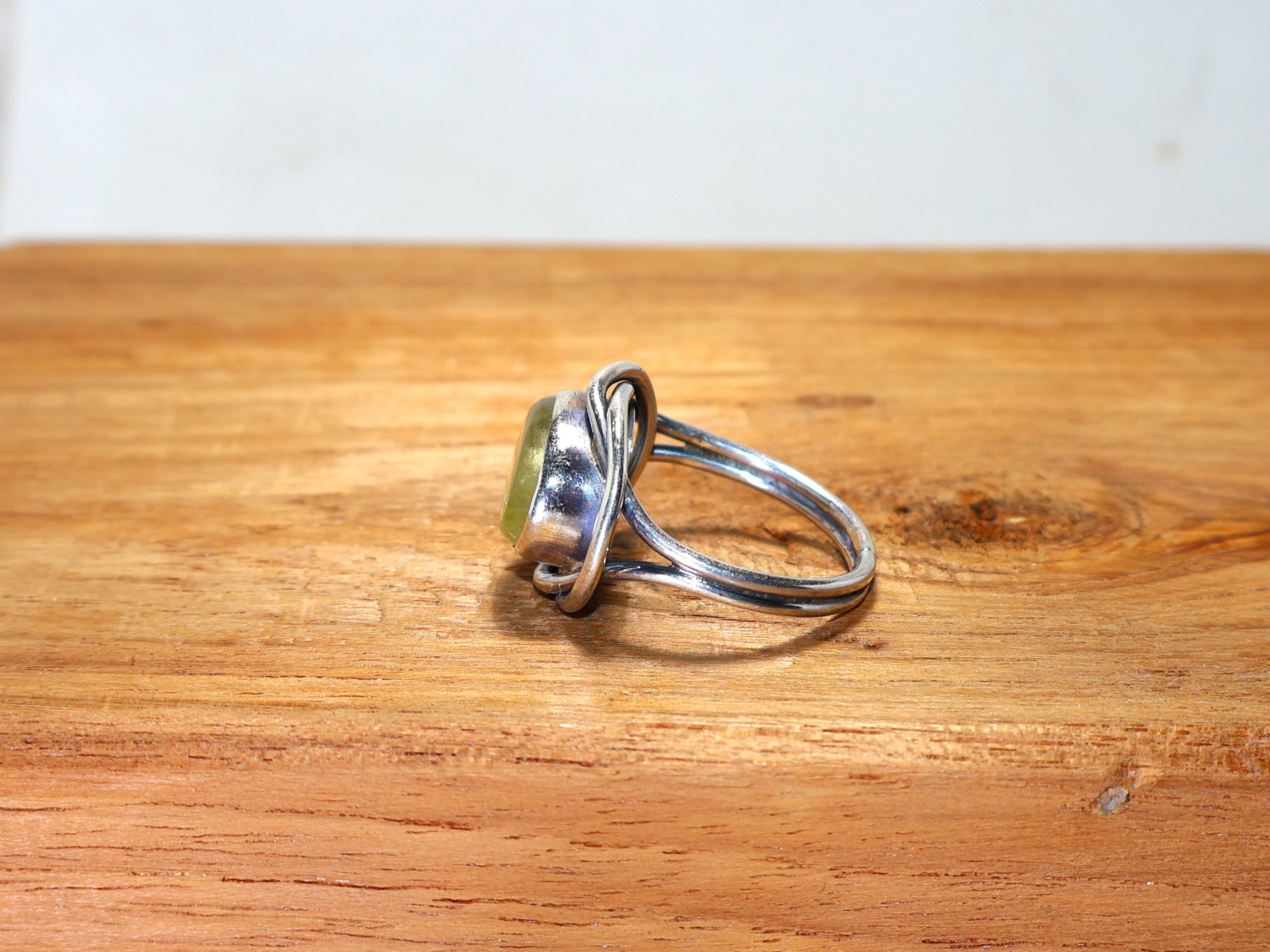 Natürlicher gelber Zitronenquarzring 925 Sterlingsilberring Februar Geburtssteinring Handgefertigter Ring Ovaler Edelsteinring Geschenk zum Geburtstag