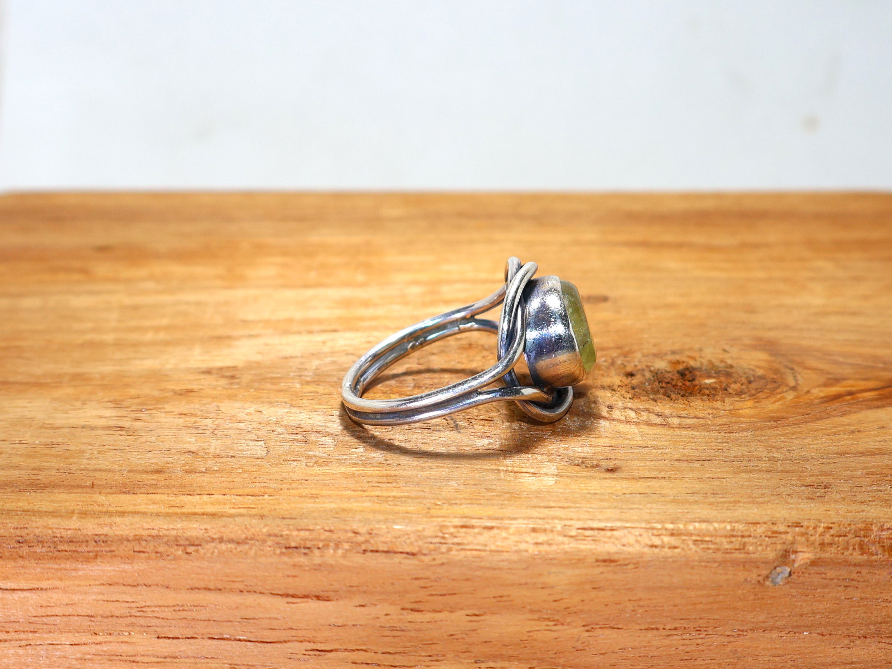 Natürlicher gelber Zitronenquarzring 925 Sterlingsilberring Februar Geburtssteinring Handgefertigter Ring Ovaler Edelsteinring Geschenk zum Geburtstag