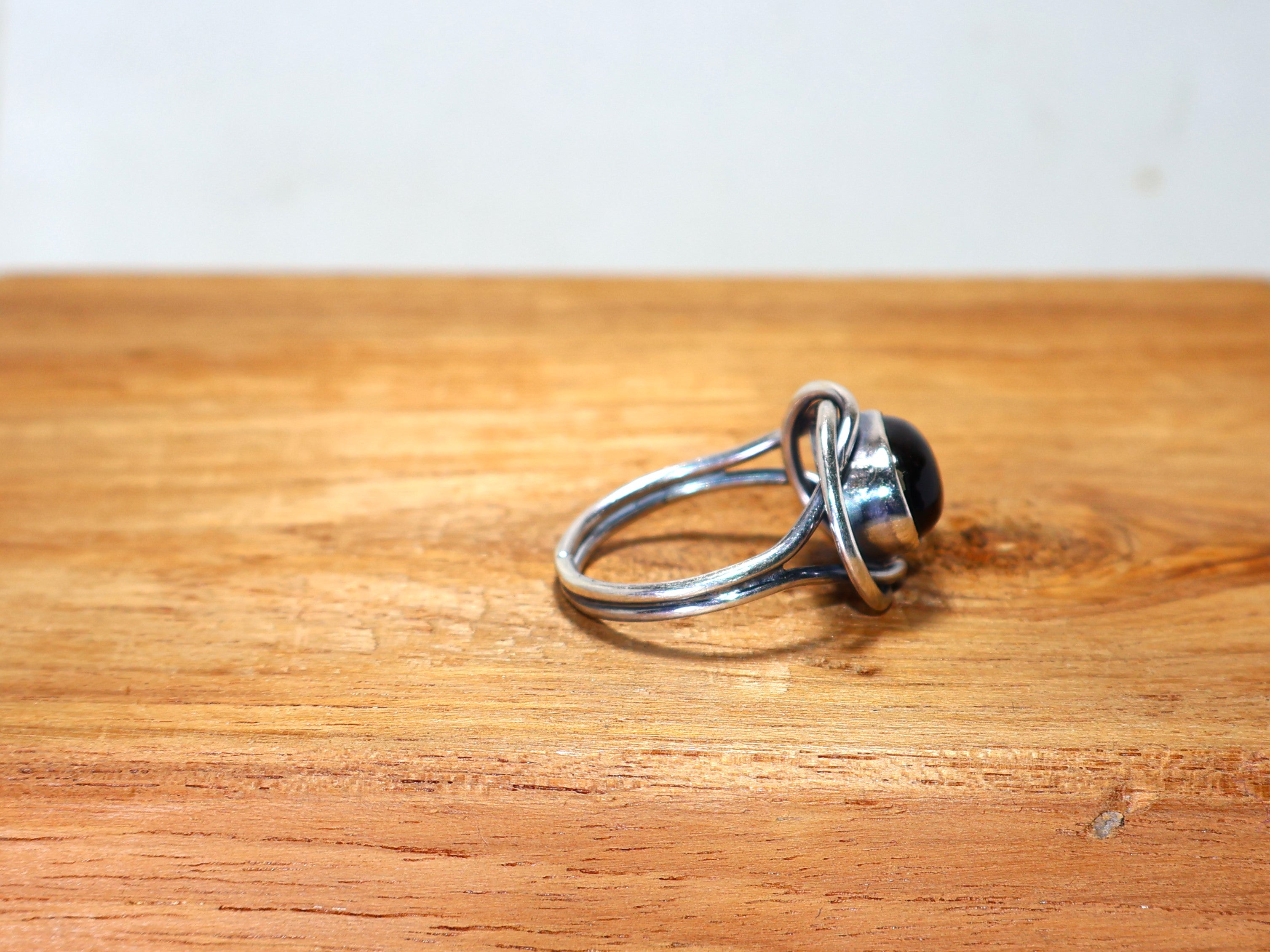 Natürlicher Rauchquarz Oval Edelsteinring 925 Sterling Silber Ring Handgefertigter Ring Statement Ring Brauner Edelsteinring Versprechensring Einzigartiger Ring