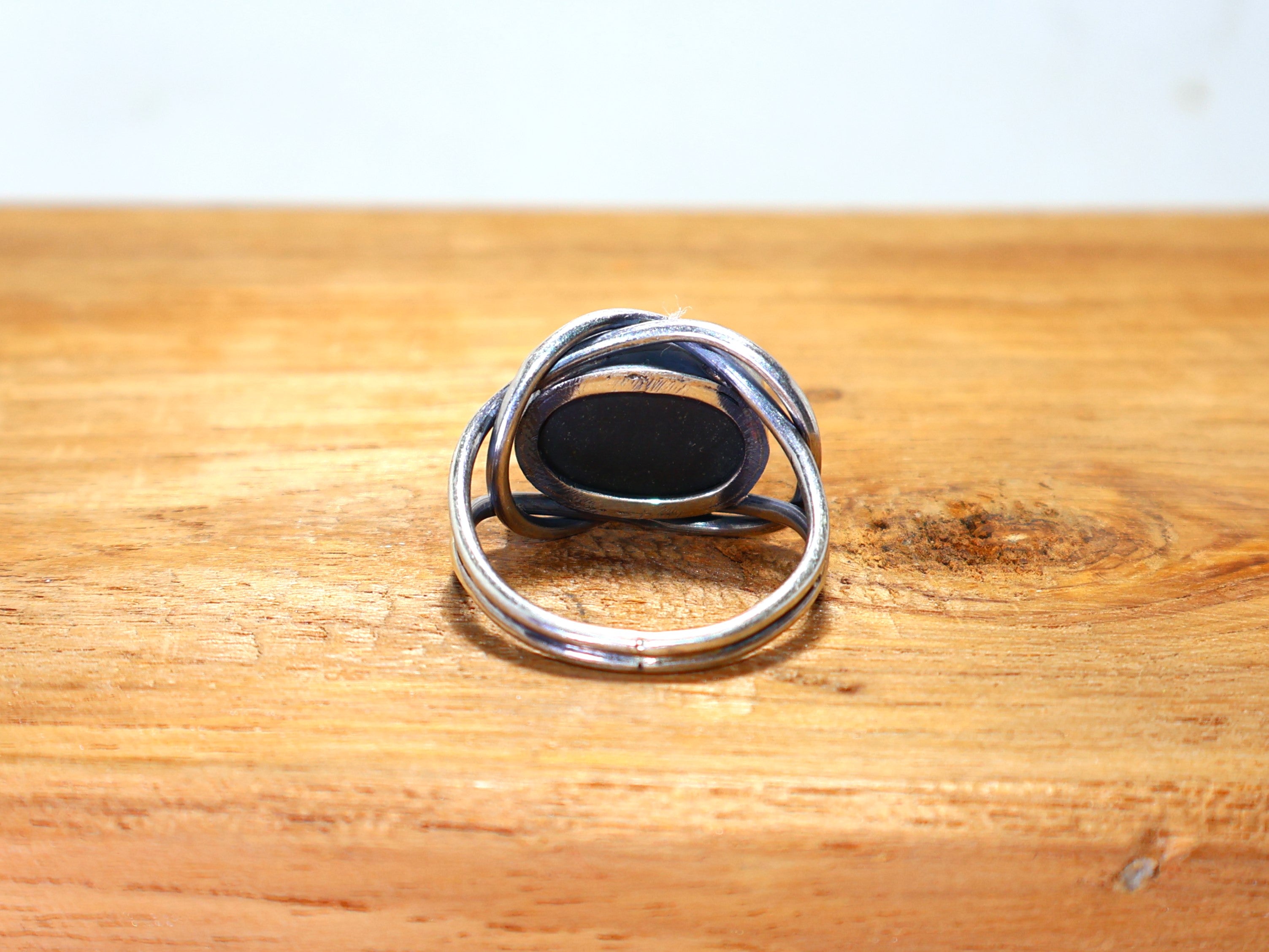 Abalone Schelp Ring 925 Massief Sterling Zilveren Ring Prachtige Ring Handgemaakte Zilveren Ring Verlovingsring Ovale Steen Ring Delicate Boheemse Ring Unieke Ring