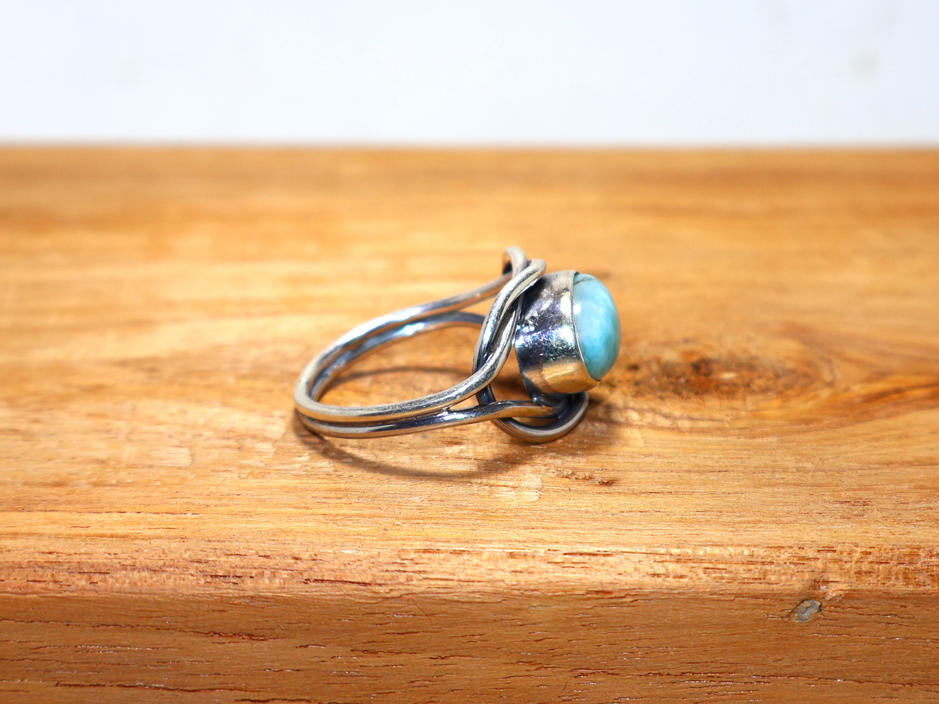 Ovaler Türkisring 925 Sterling Silberring Grüner Edelsteinring Handgemachter Ring Statement-Ring Damenring
