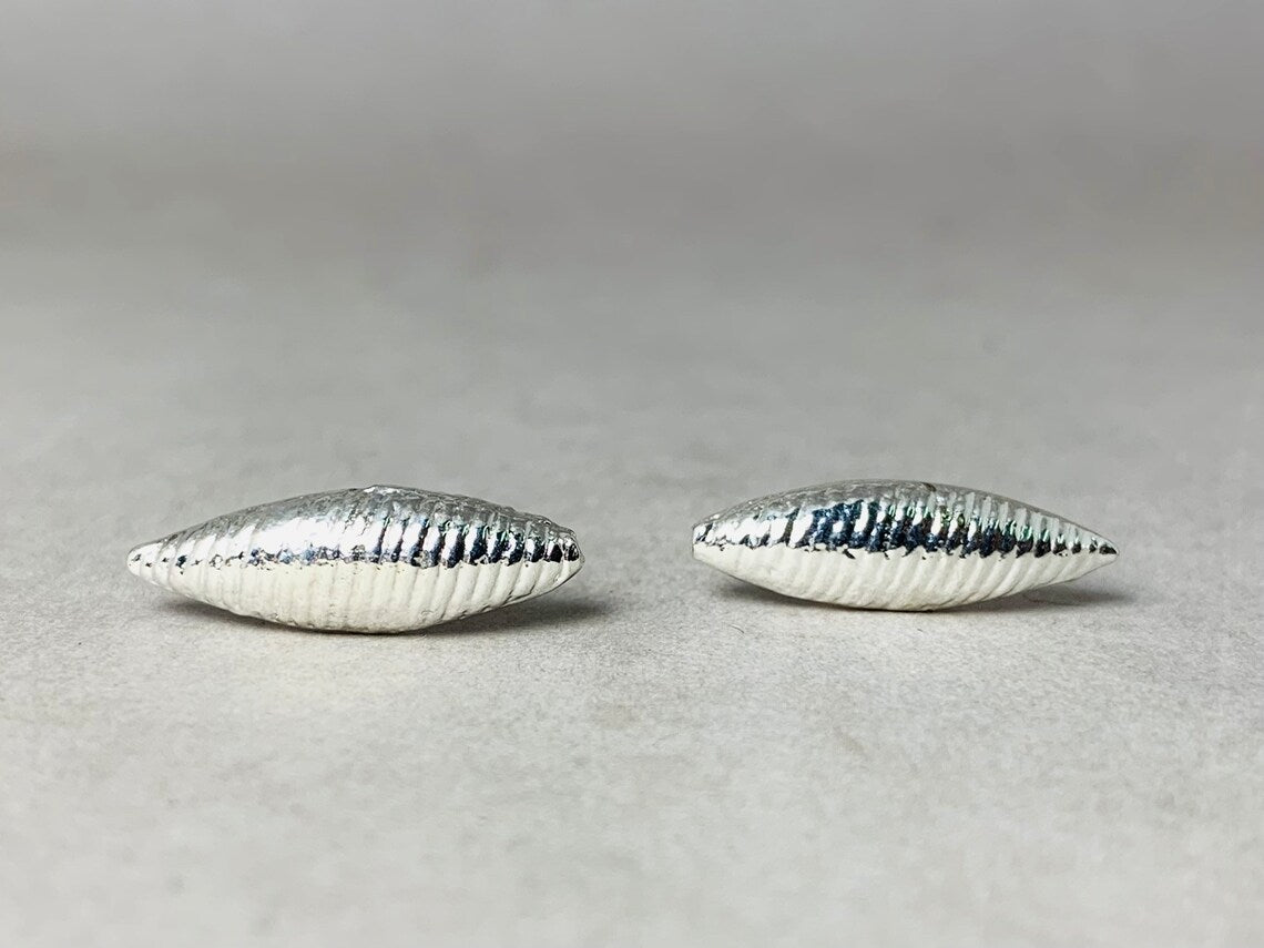 Silver Studs Earrings 925 Silver Studs Handmade Studs Woman Studs Tiny Studs Earrings Statement Earrings Unique Studs