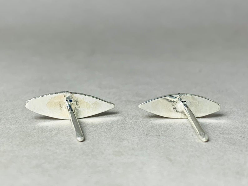 Silver Studs Earrings 925 Silver Studs Handmade Studs Woman Studs Tiny Studs Earrings Statement Earrings Unique Studs