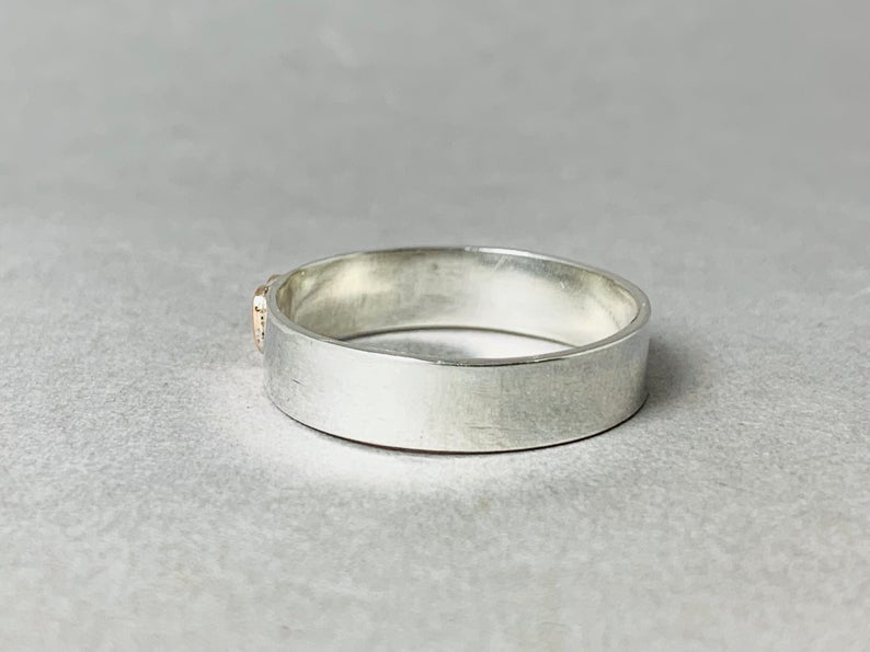 Silber Herz Ring 925 Sterling Silber Freundin Geschenk Ring Für Frauen Herz Band Ring Silber Band Ring Geschenk Ring
