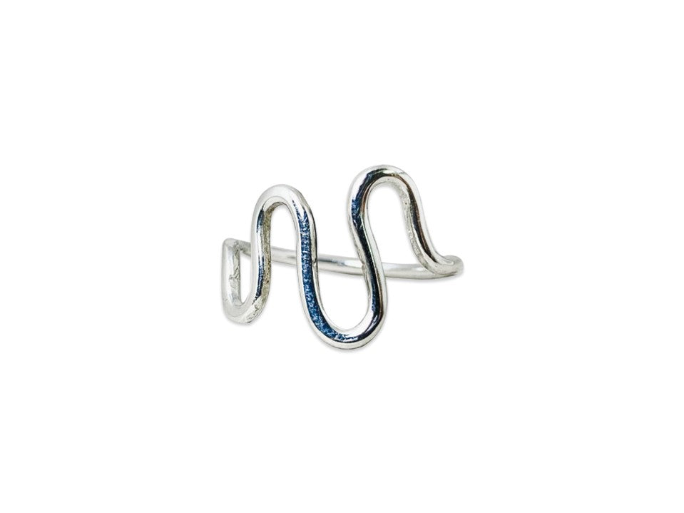 Herzschlag Sterlingsilber Ring Boho Chic Schmuck Geschenk für Sie Trendiger Ring