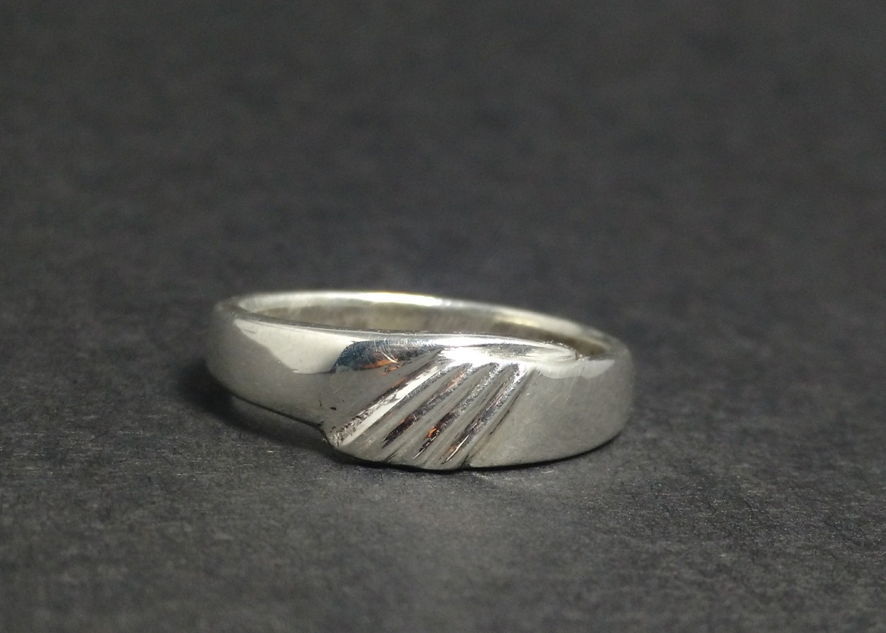 Bandring Sterlingsilber Handgemachter Ring 925er Silberring Midi Ring Inspirationsring Geschenkring