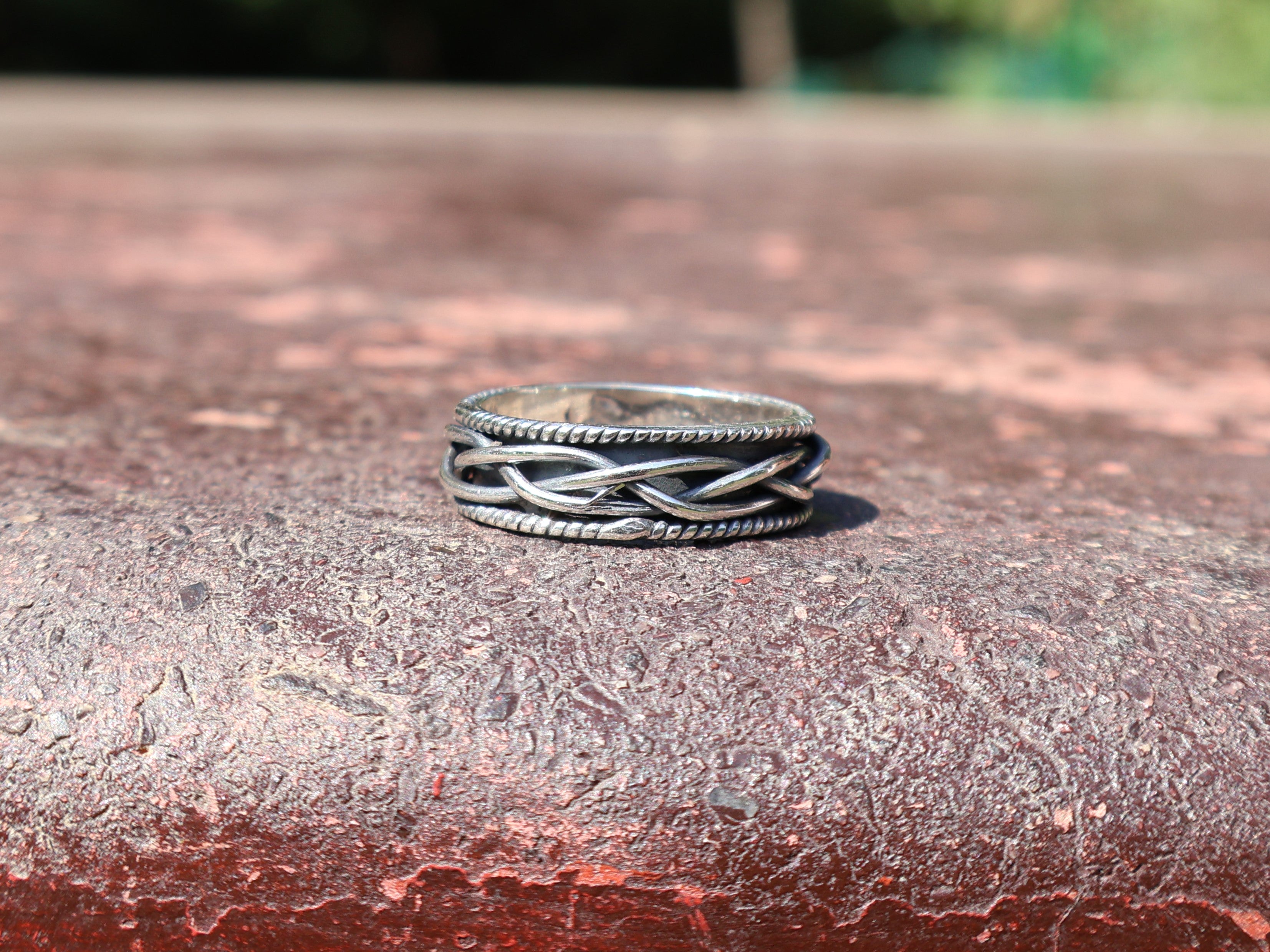 Gedraaide Bandring 925 Massief Sterling Zilveren Ring Handgemaakte Unieke Ring Statement Bandring Delicate Fijn Gedraaide Ring