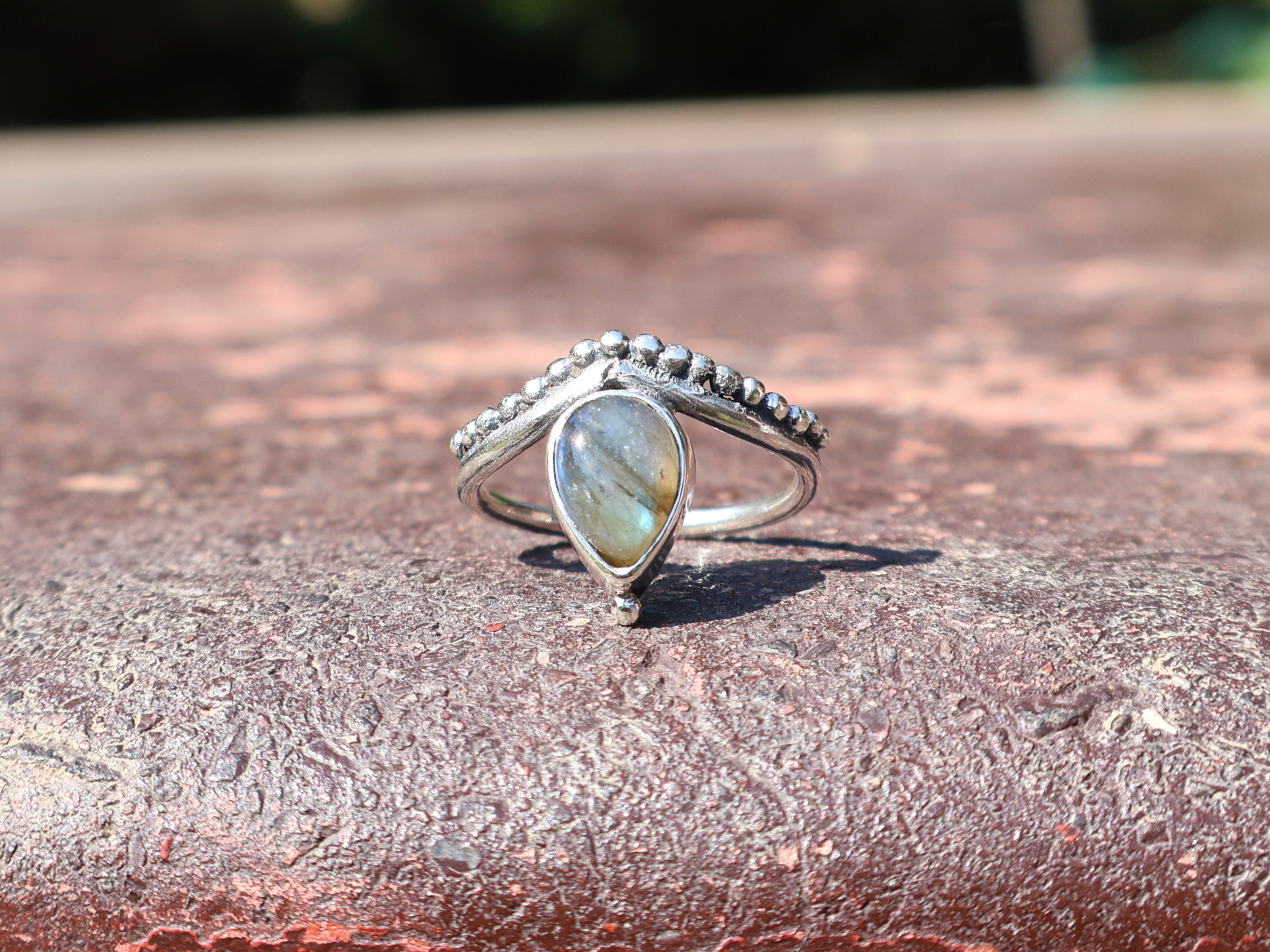 Labradorit Ring 925 Sterling Silber Ring Edelsteinring Handgemachter Natürlicher Labradorit Geschenk Für Sie