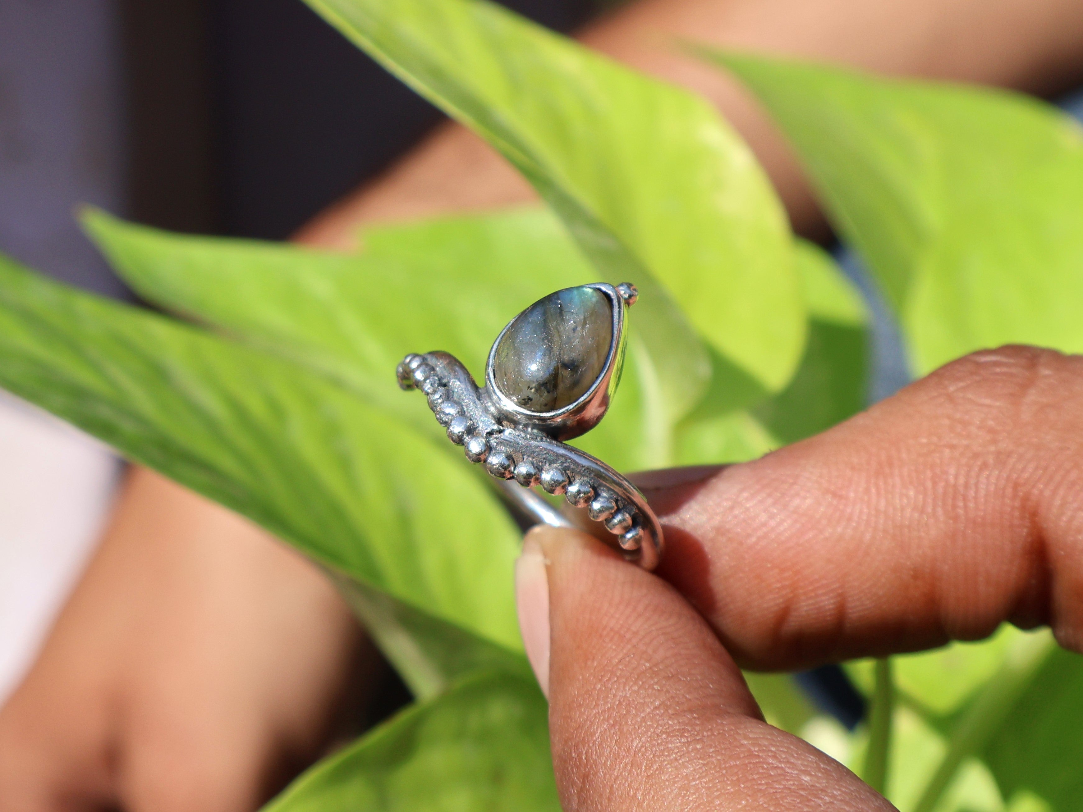 Labradorit Ring 925 Sterling Silber Ring Edelsteinring Handgemachter Natürlicher Labradorit Geschenk Für Sie