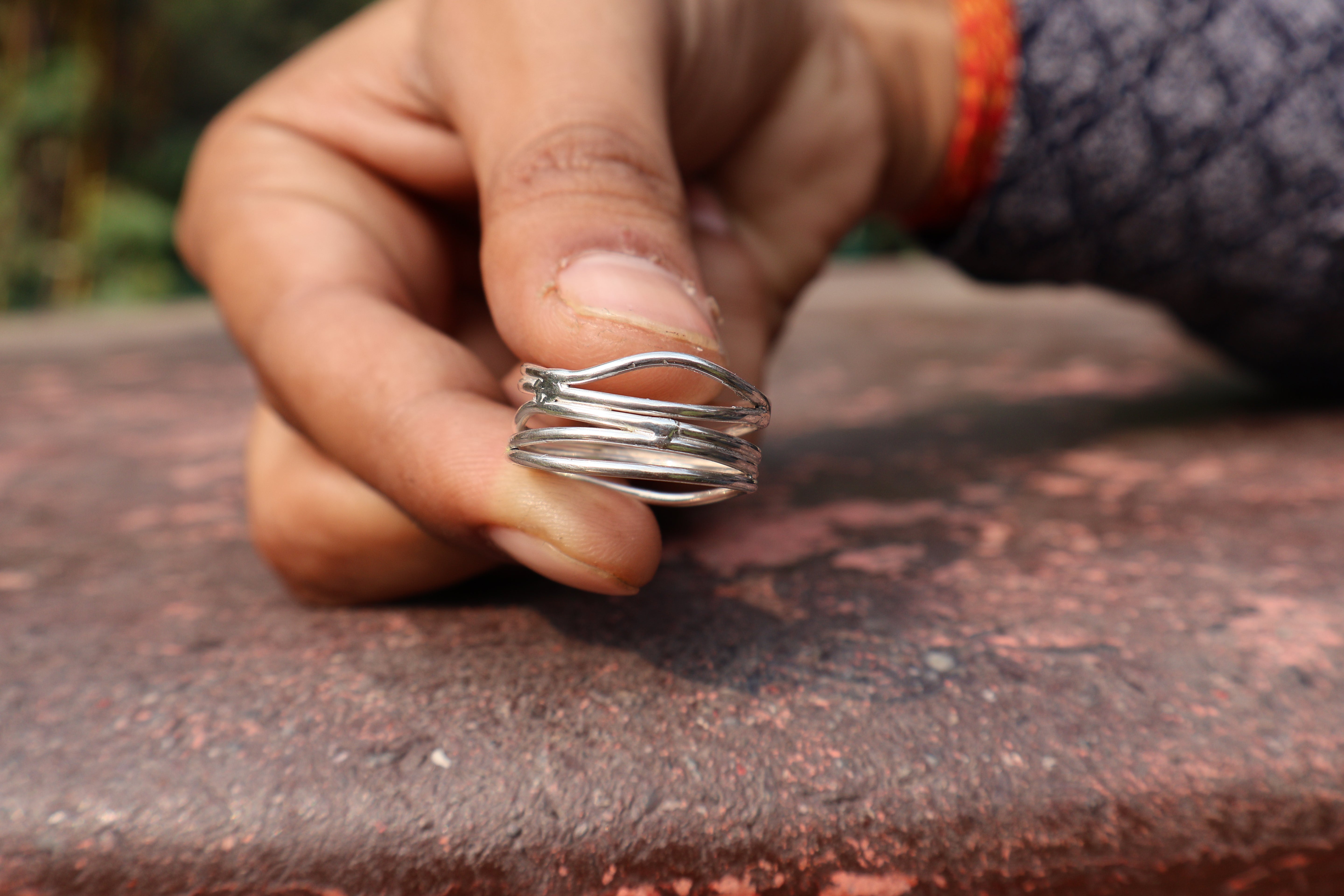 Handgemachter Spiralring 925 Sterling Silber Statement Damenring Einzigartiger Ring Geschenk Für Sie