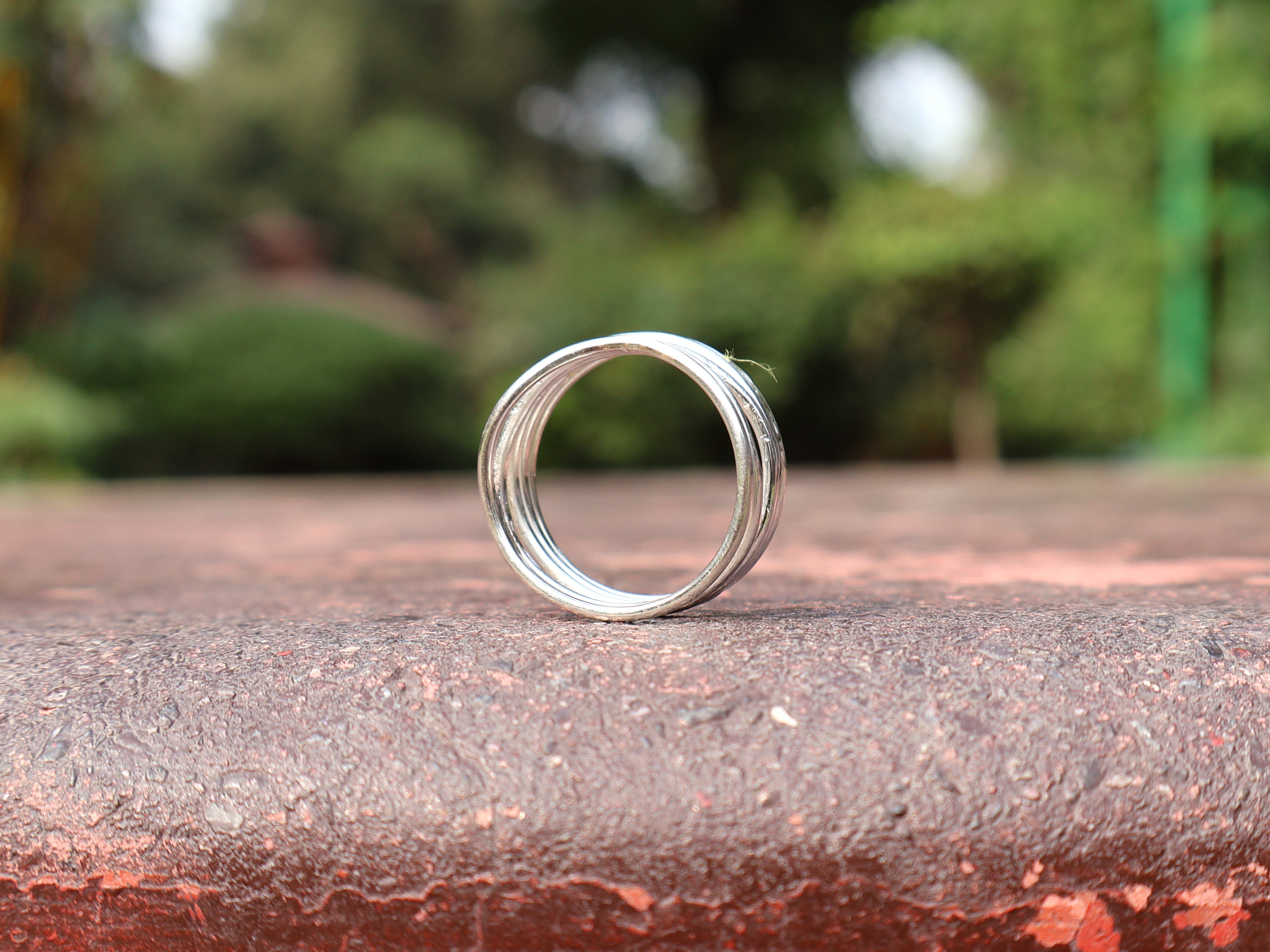 Handgemachter Spiralring 925 Sterling Silber Statement Damenring Einzigartiger Ring Geschenk Für Sie