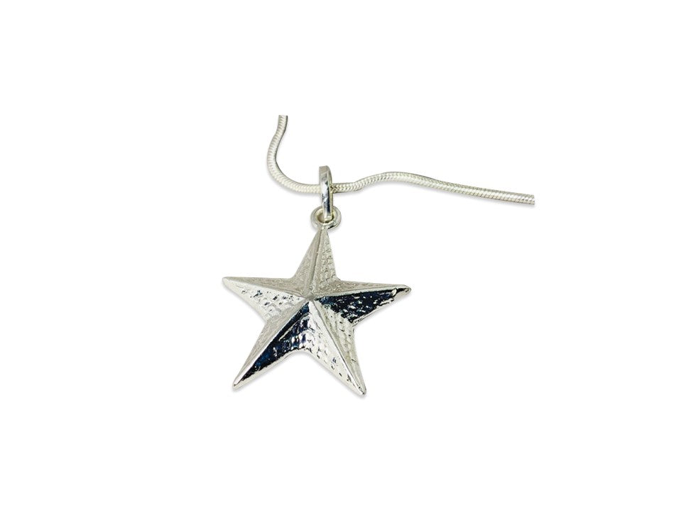 Seestern-Anhänger 925 Sterling Silber Anhänger Statement-Anhänger Stern-Anhänger Boho-Anhänger Fisch-Anhänger Strand-Schmuck