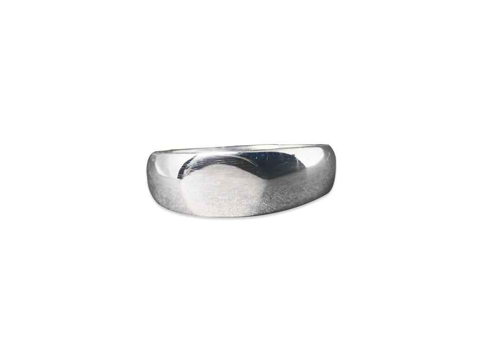 Siegelring 925 Sterling Silber Statement Ring Silber Siegelring Alltagsring Unisex Ring Handgefertigter Ring Schmaler Ring
