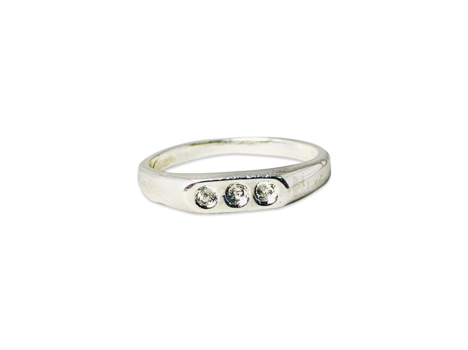 Bandring 925 Sterling Silber Ring Boho Zierlicher Ring Handgemachter Ring Silber Versprechensring Einzigartiges Geschenk für sie