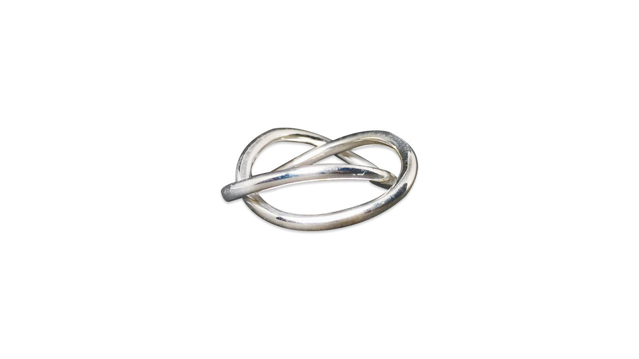 Handgefertigter Spiralring 925 Sterling Silber Spiralschmuck Damenring Einzigartiger Statement Ring Schmuck für Sie